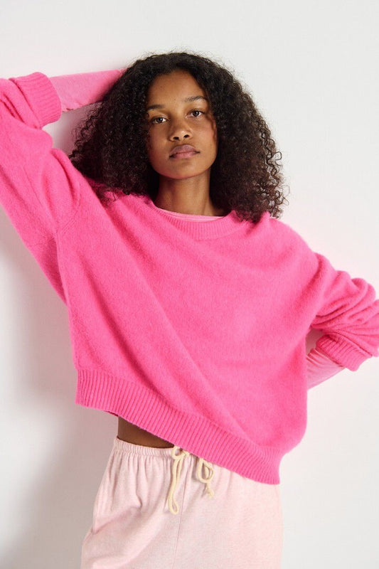 Vitow Fluro Rose Jumper