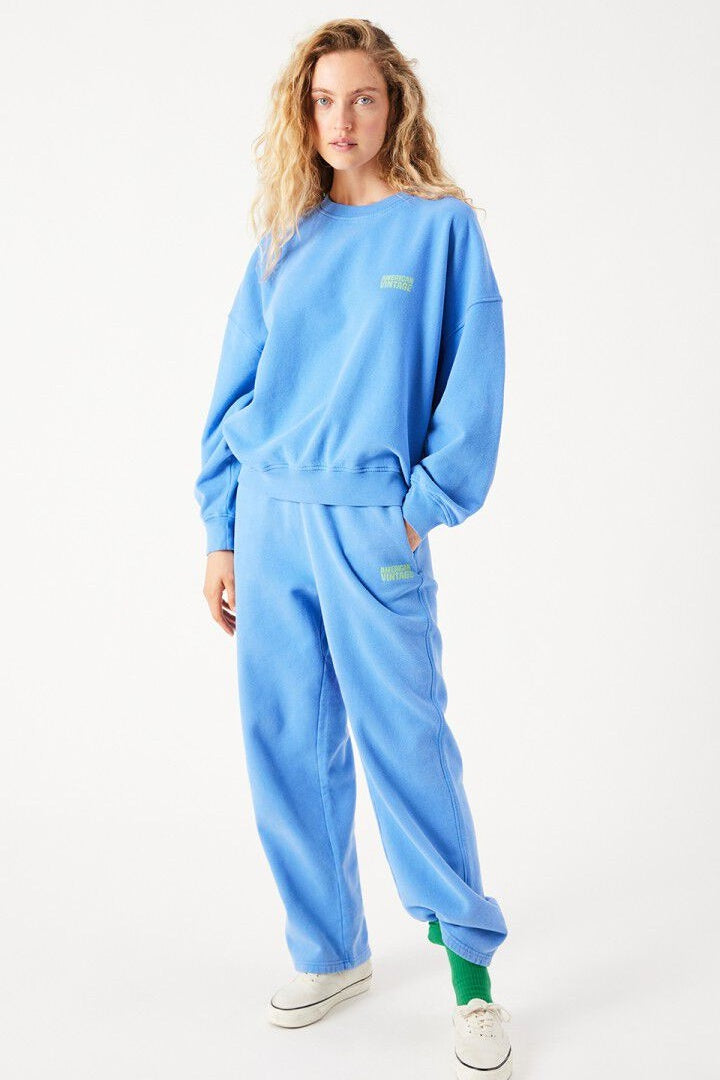 Plizzy Vintage Nautical Blue Sweatshirt