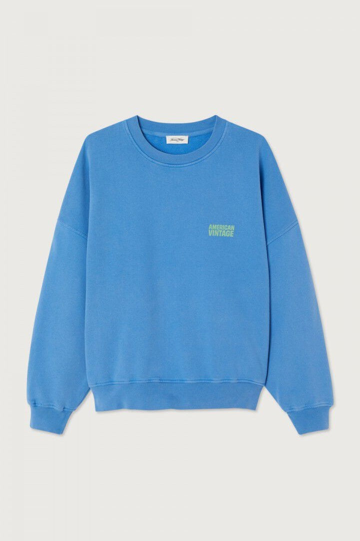 Plizzy Vintage Nautical Blue Sweatshirt