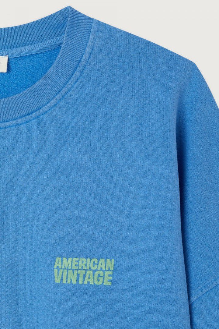 Plizzy Vintage Nautical Blue Sweatshirt