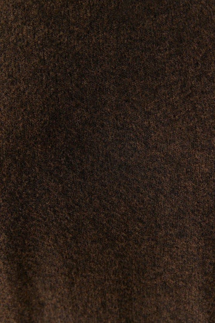 Ouity Choco Melange Crew Neck Jumper