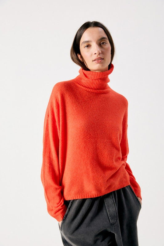Ouity Gaspacho Roll Neck Jumper