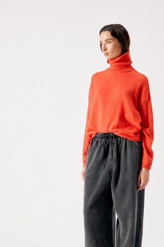 Ouity Gaspacho Roll Neck Jumper