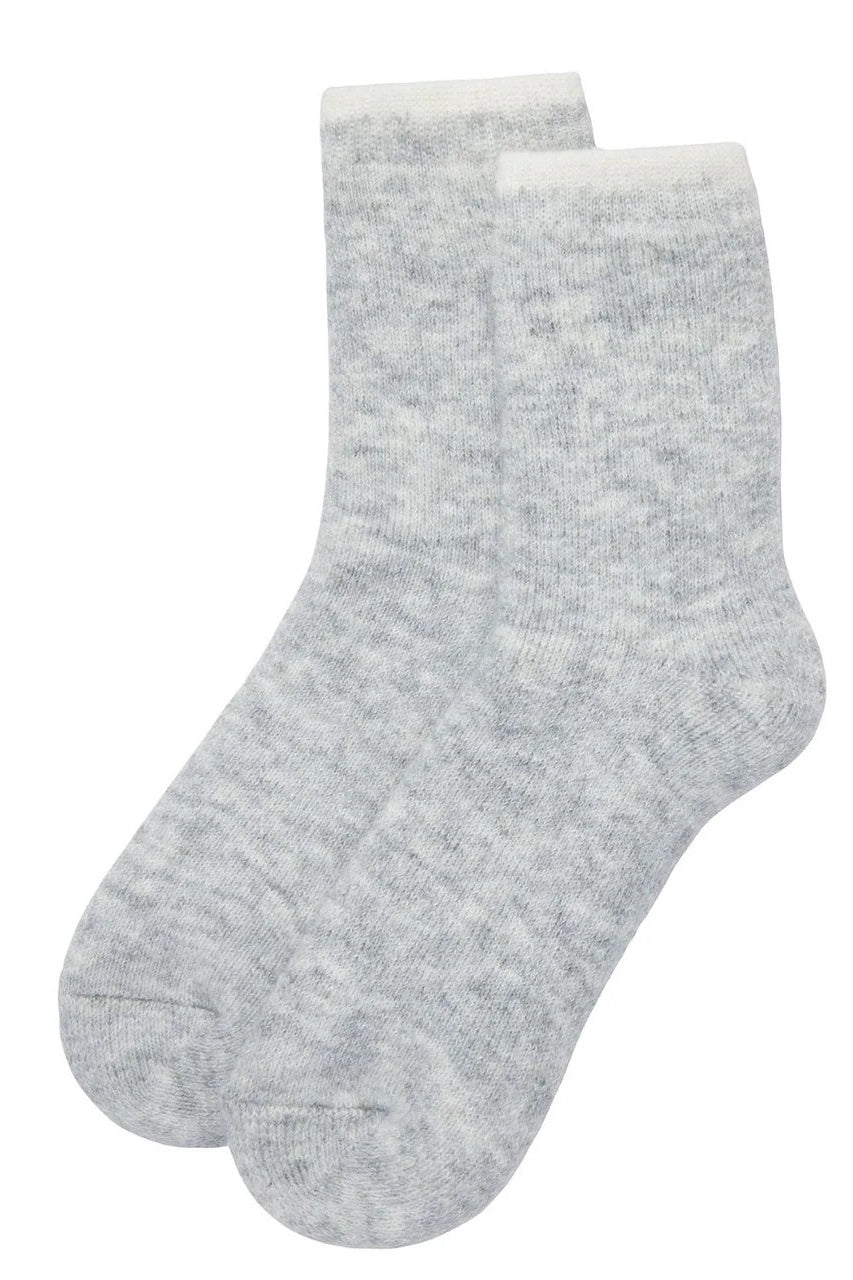The Really Cosy Socks Grey Marl