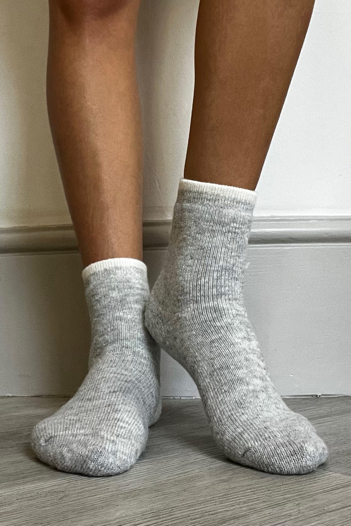 The Really Cosy Socks Grey Marl