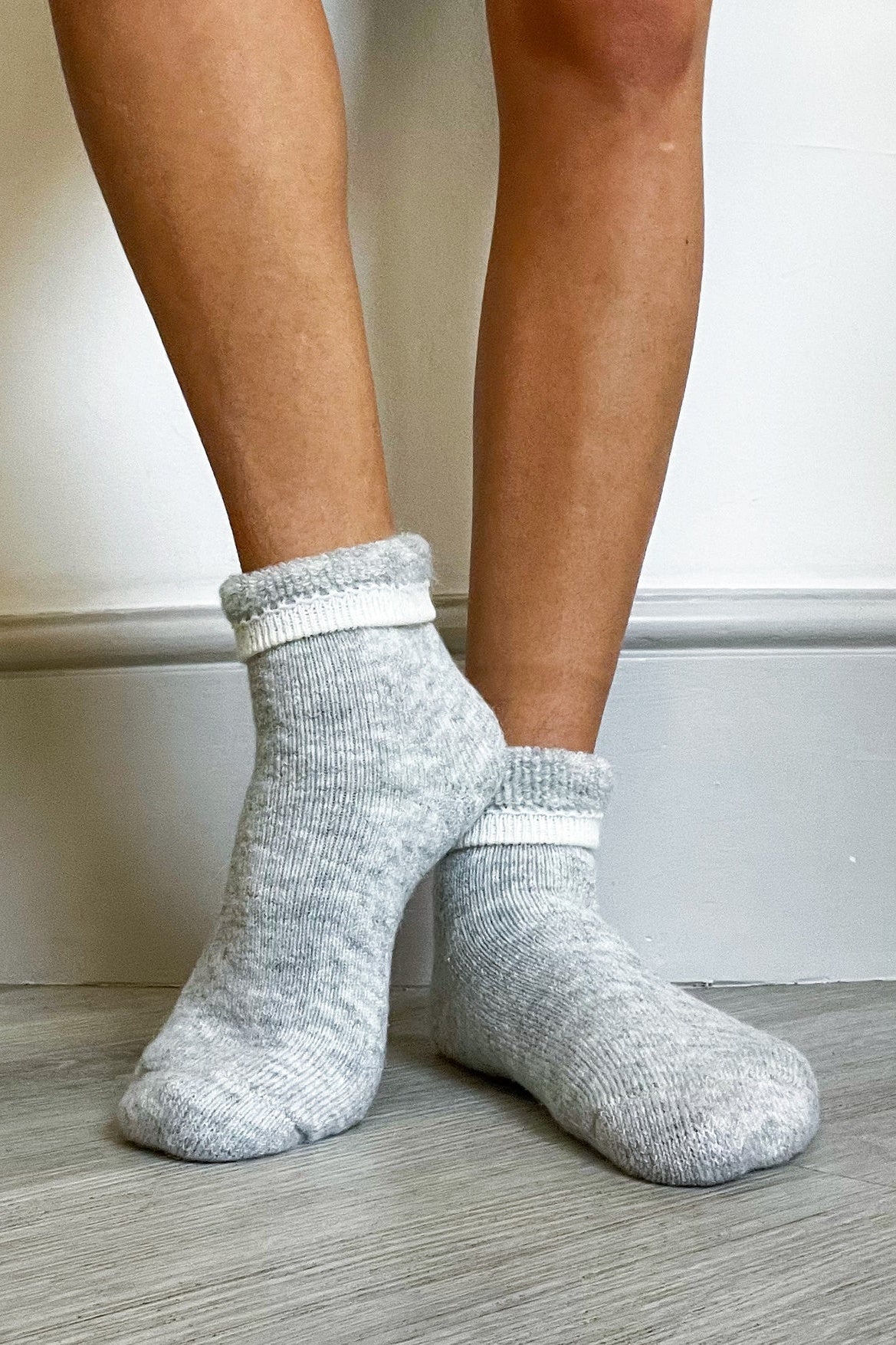 The Really Cosy Socks Grey Marl