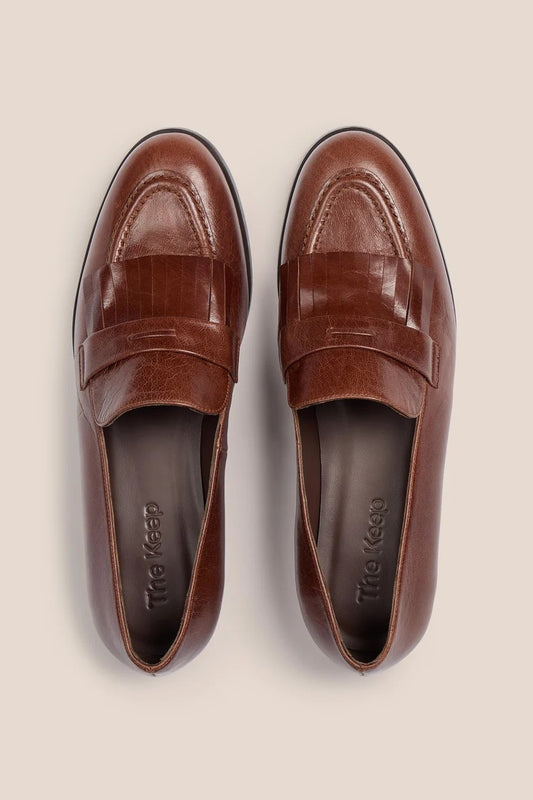 Damson Tan Loafer