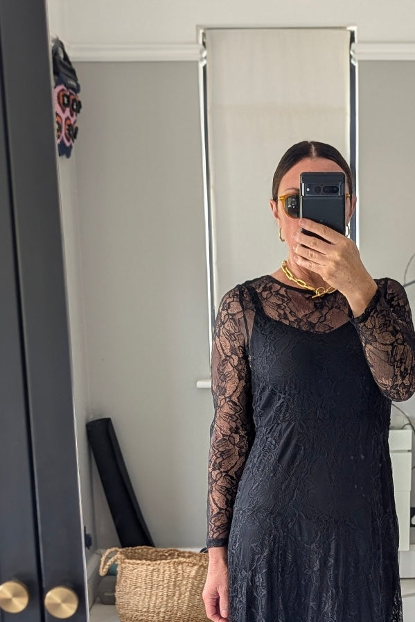 Black Lace Dress