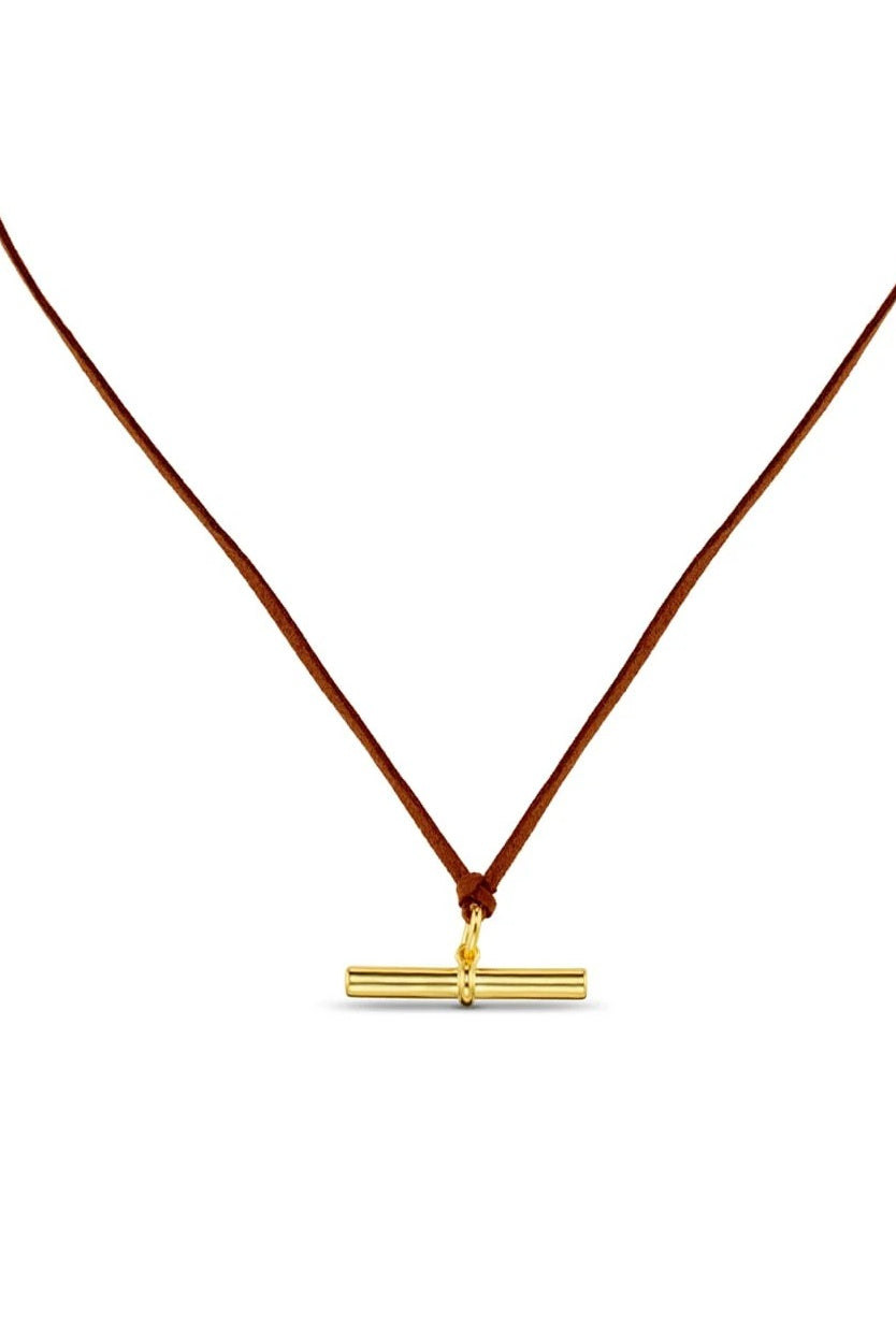 T-Bar Adjustable Cord Necklace