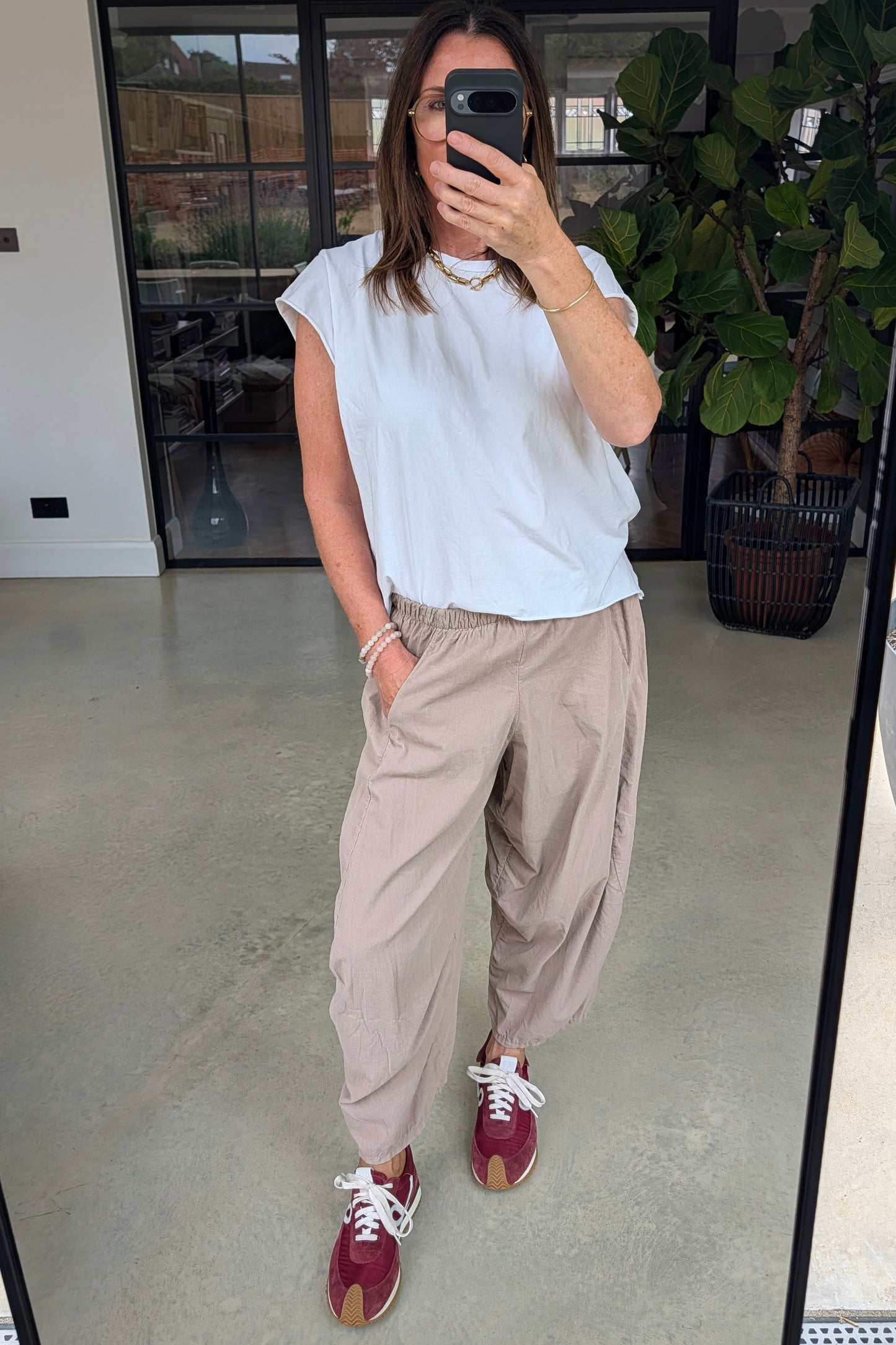 Baby Cord Barrel Pants