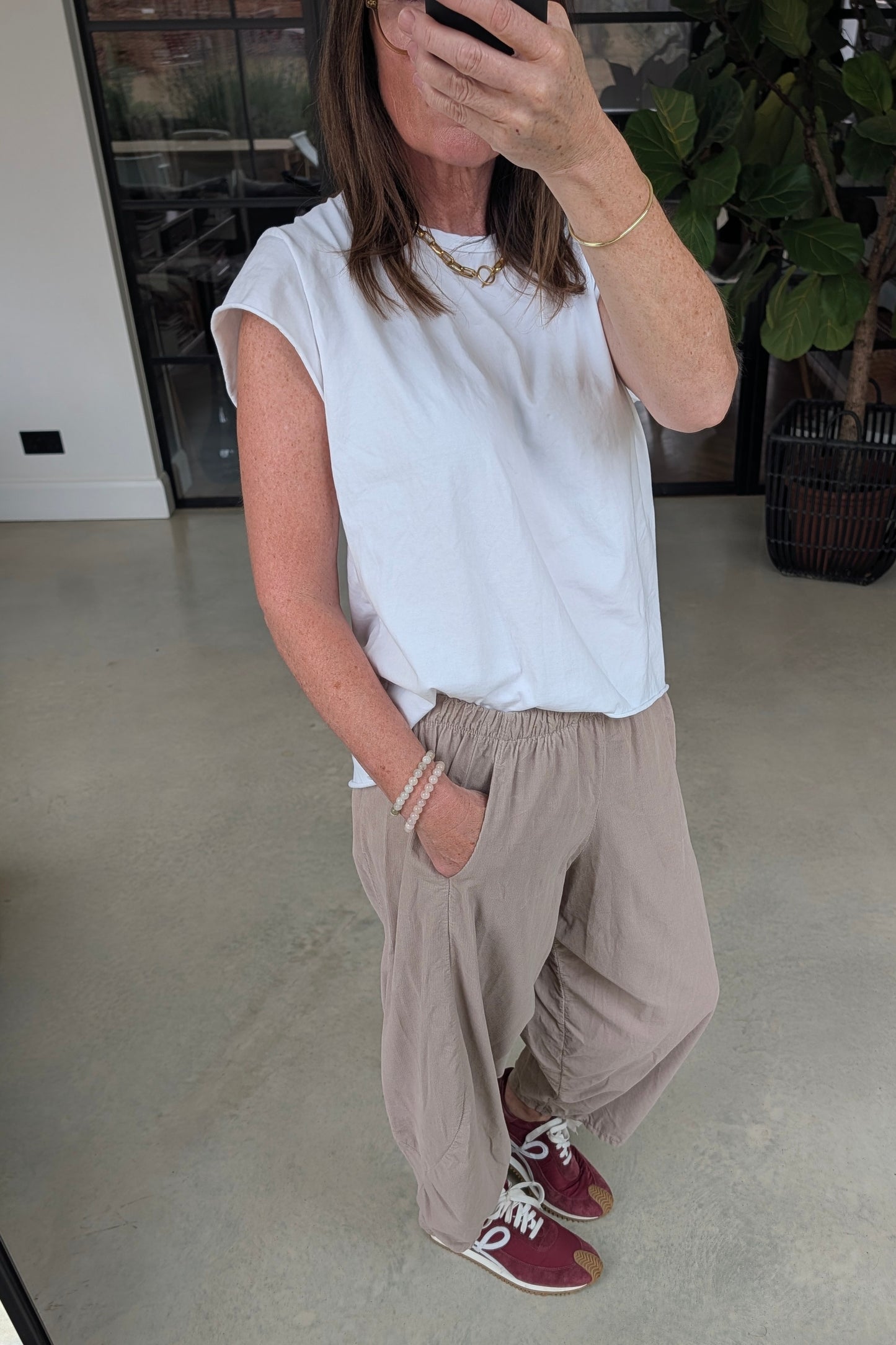 Essential Rolled Finish T-shirt
