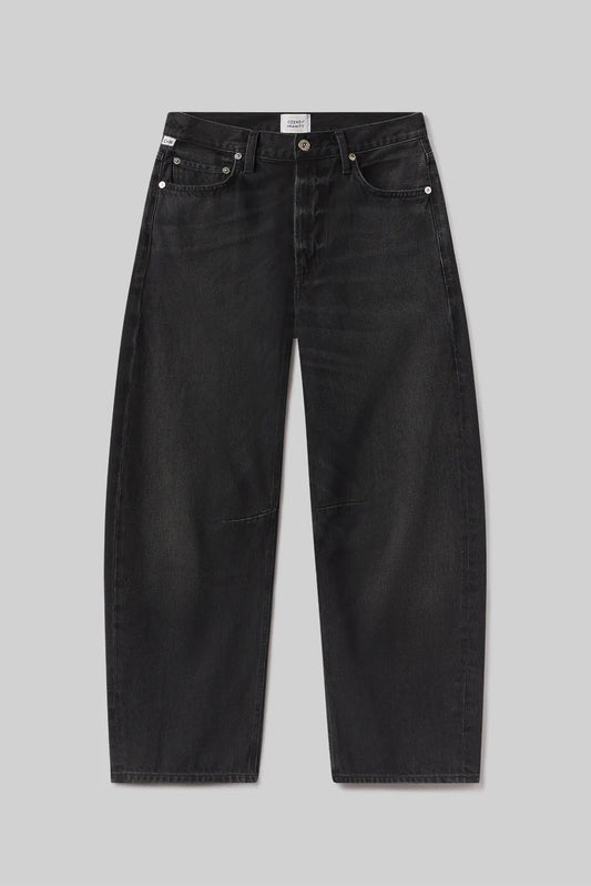 Black jeans on a white background