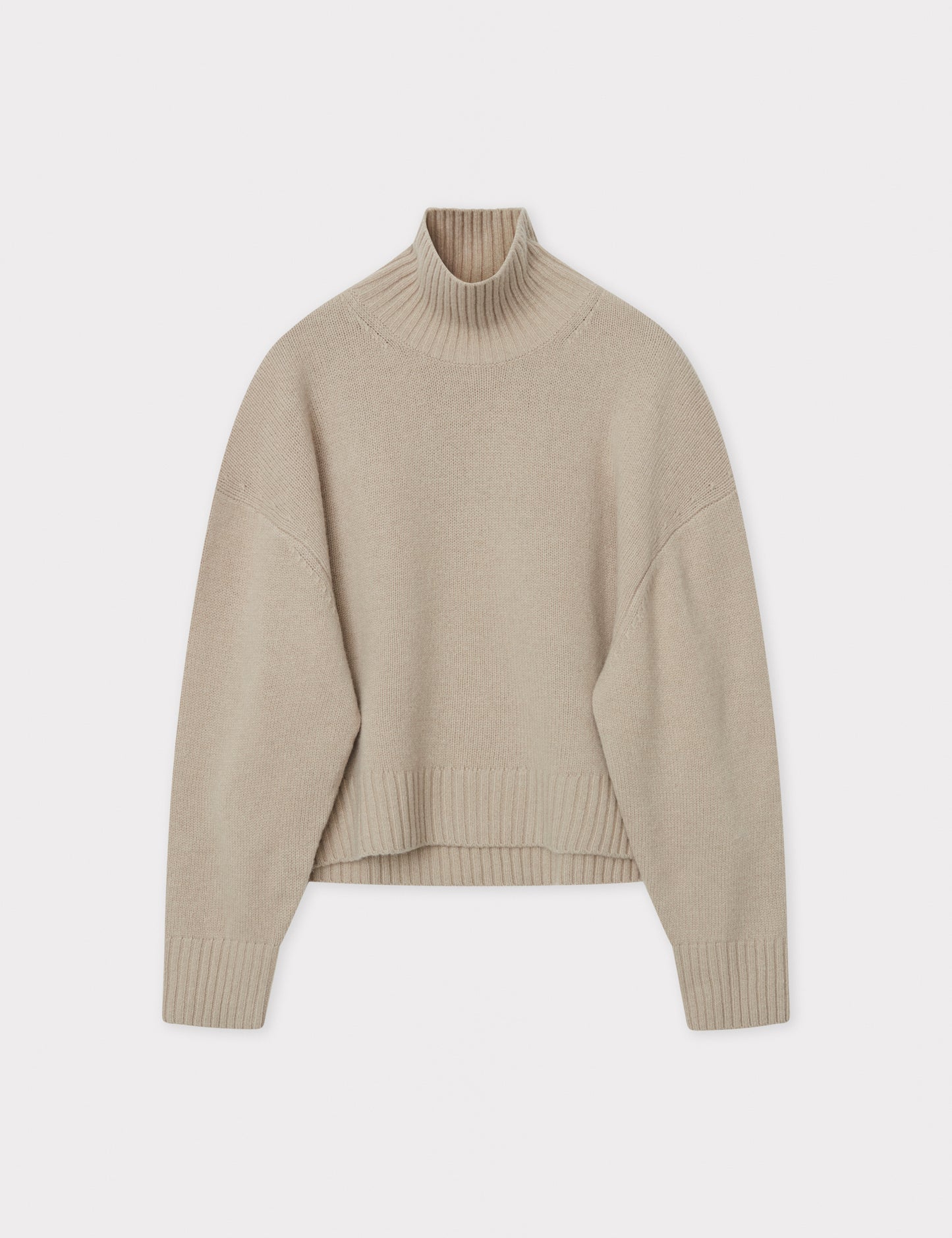 Kendra Taupe Soft Wool Jumper