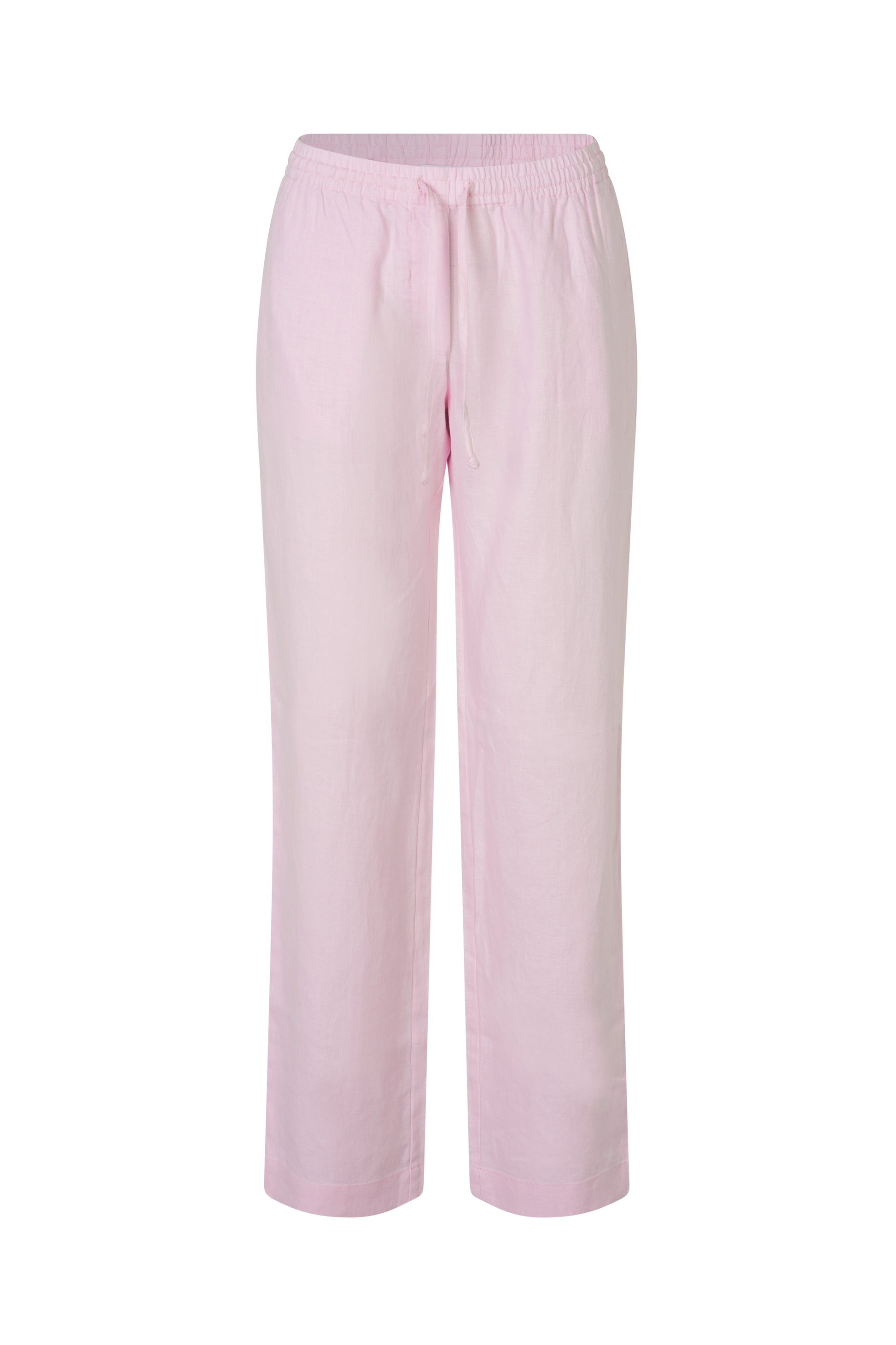 Samsoe Samsoe - Hoys Lilac Snow Linen Trousers - Image 3 of 3