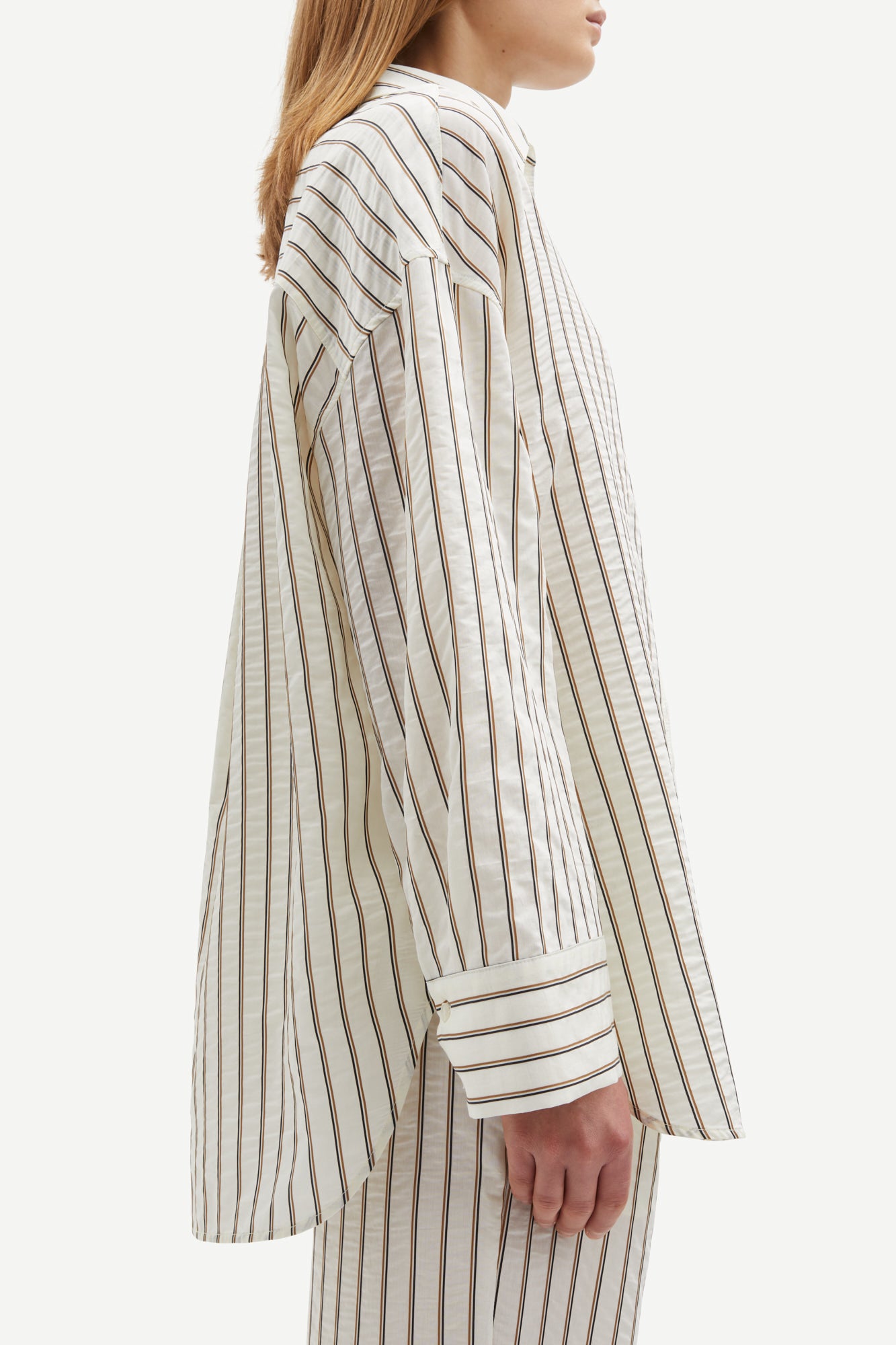 Samsoe Samsoe - Marika Solitary Striped Shirt - Image 2 of 4