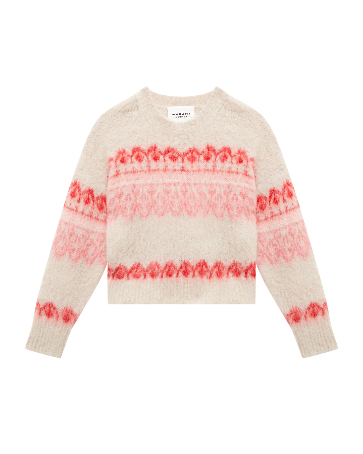 Dully Raspberry Wool & Mohair Blend Jumper