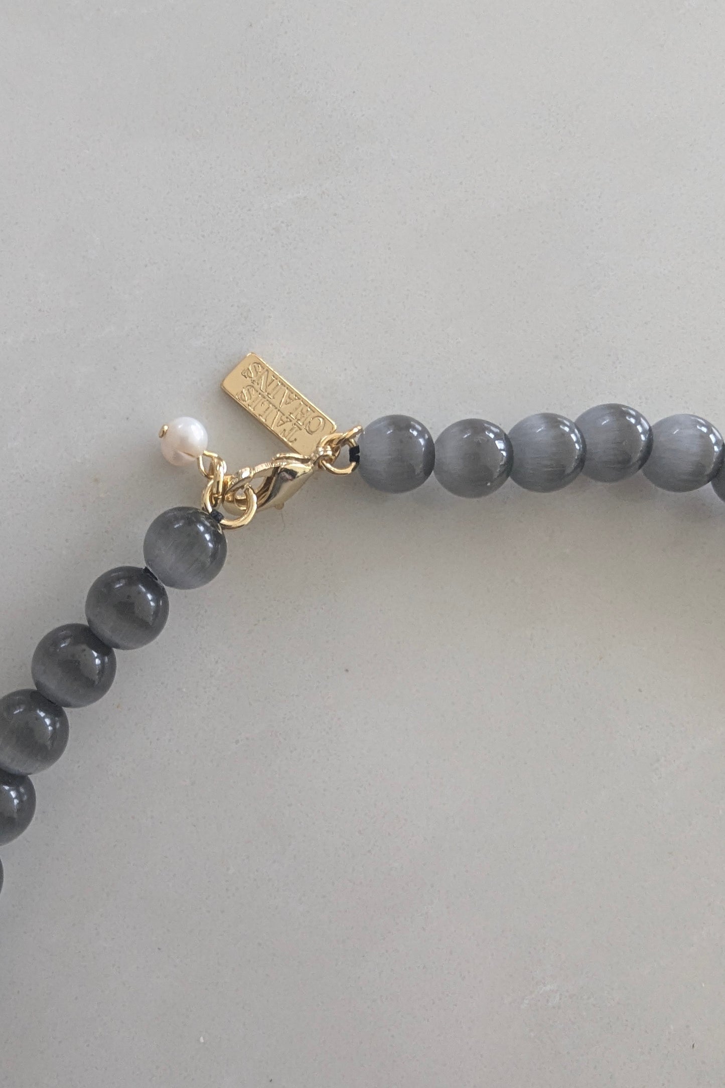 Grey Tokyo Choker Necklace