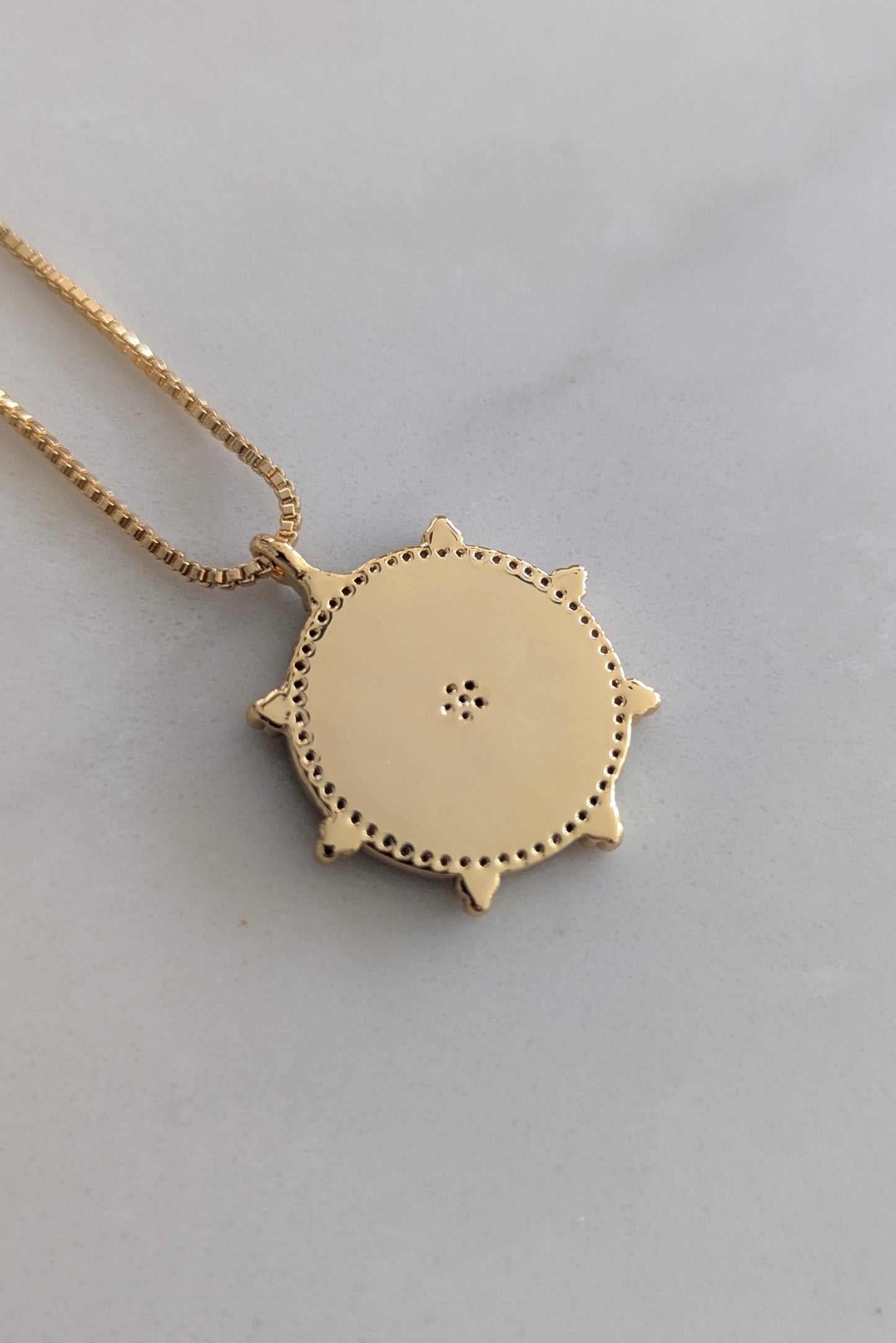 Compass Pendant Necklace
