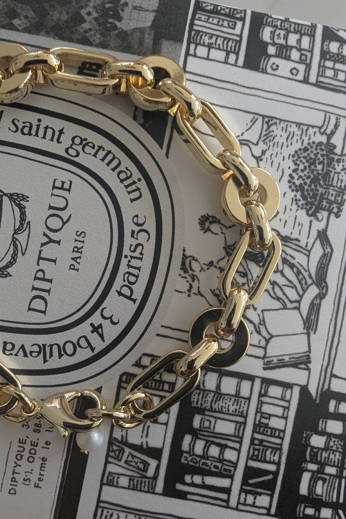 Chunky Link Gold Bracelet