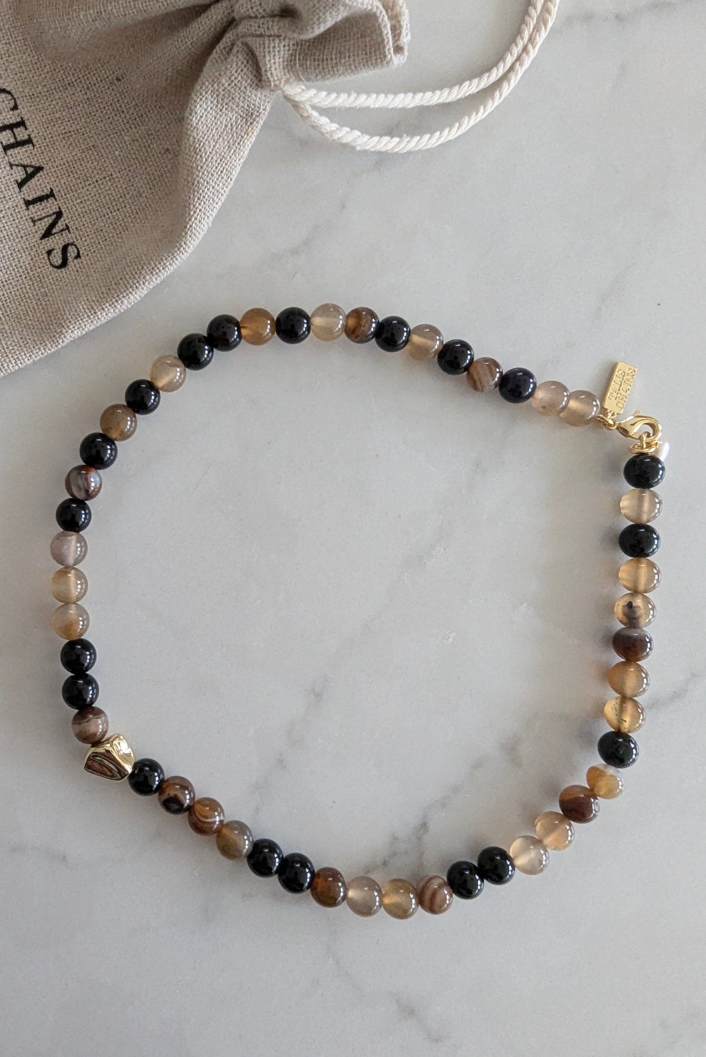 Espresso Multi Tokyo Choker Necklace