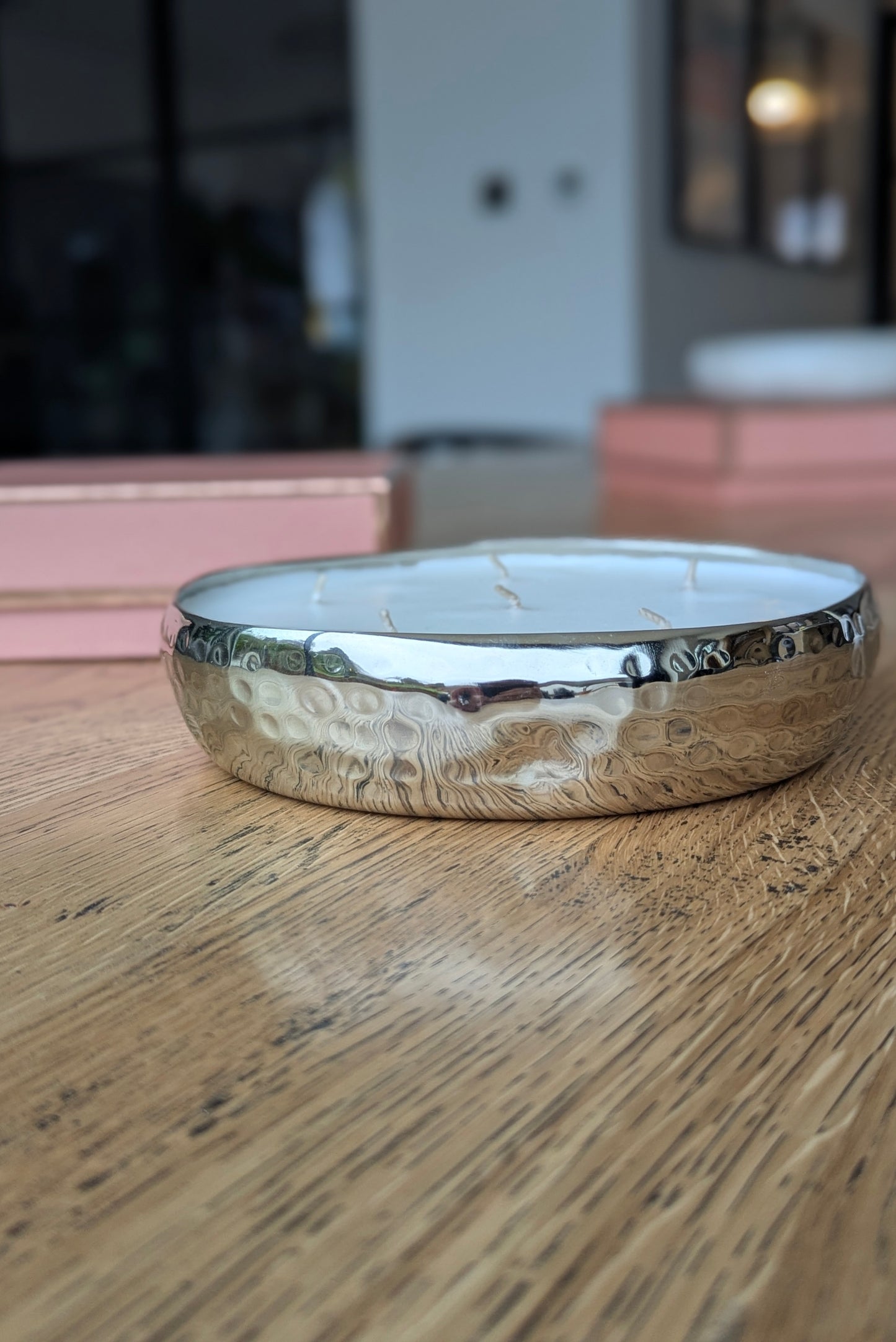 Silver Tuberose Multi Wick Candle