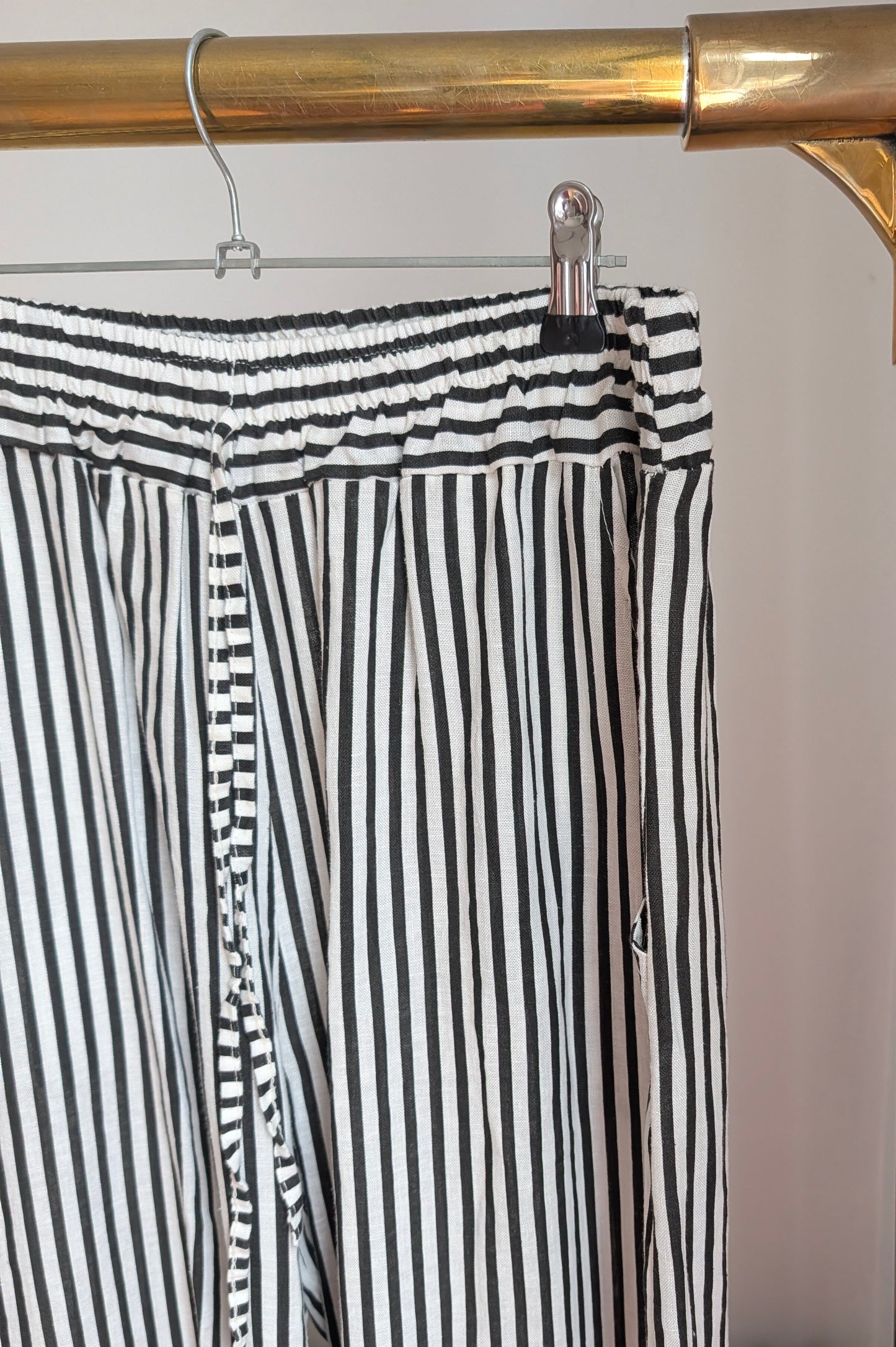 Striped Linen Trousres