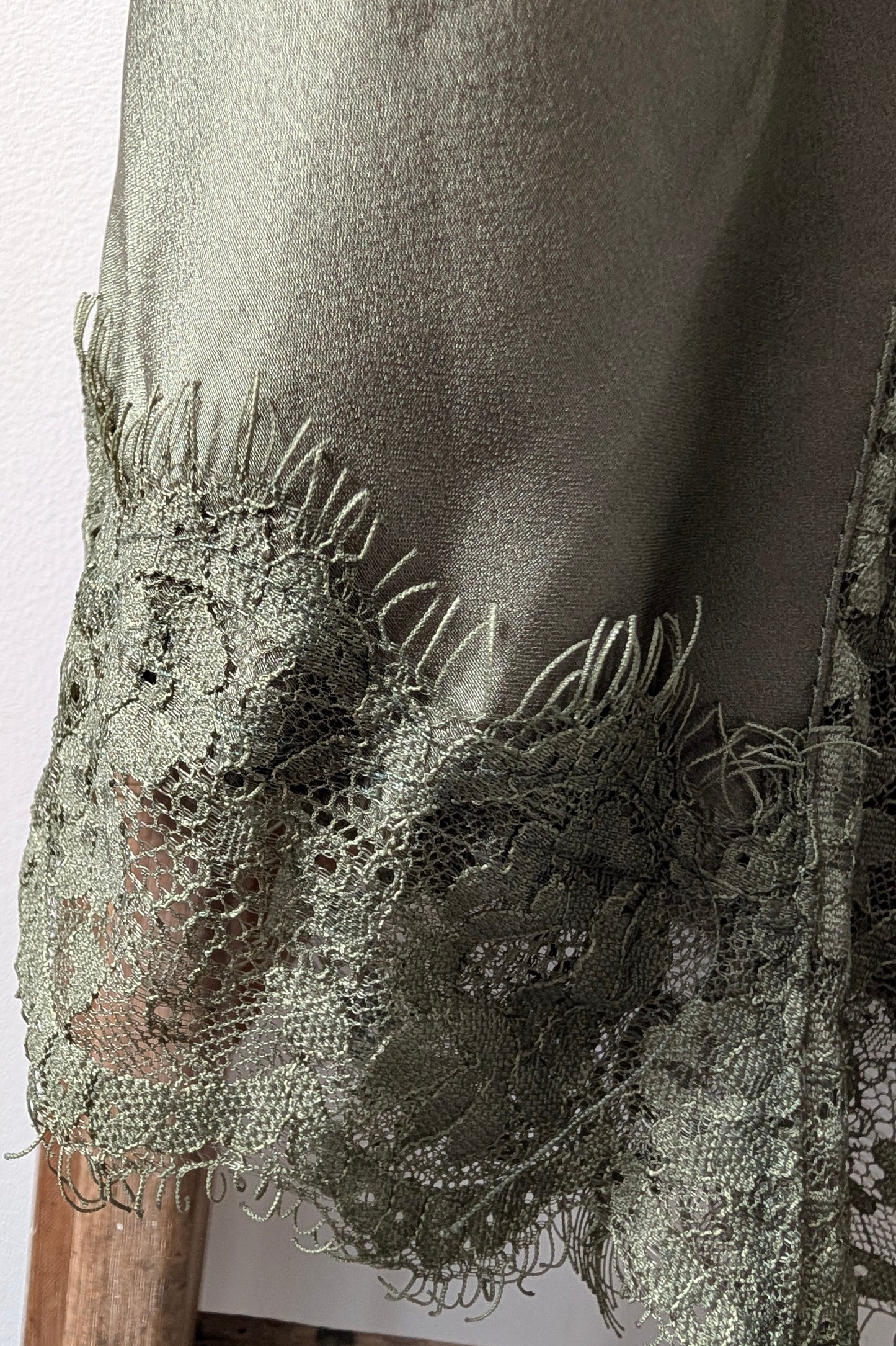 Eyelash Lace Trim Dress