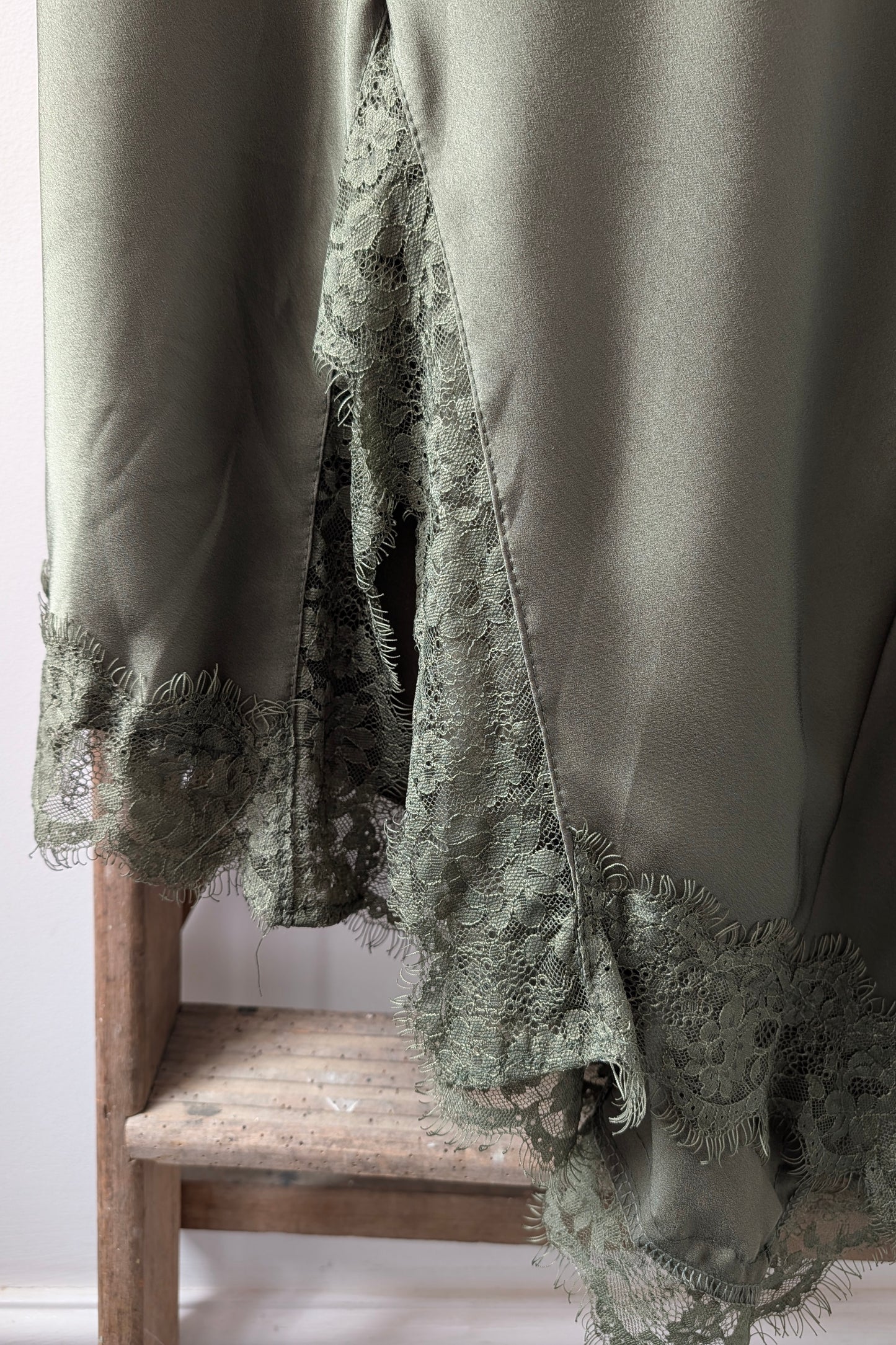 Eyelash Lace Trim Dress