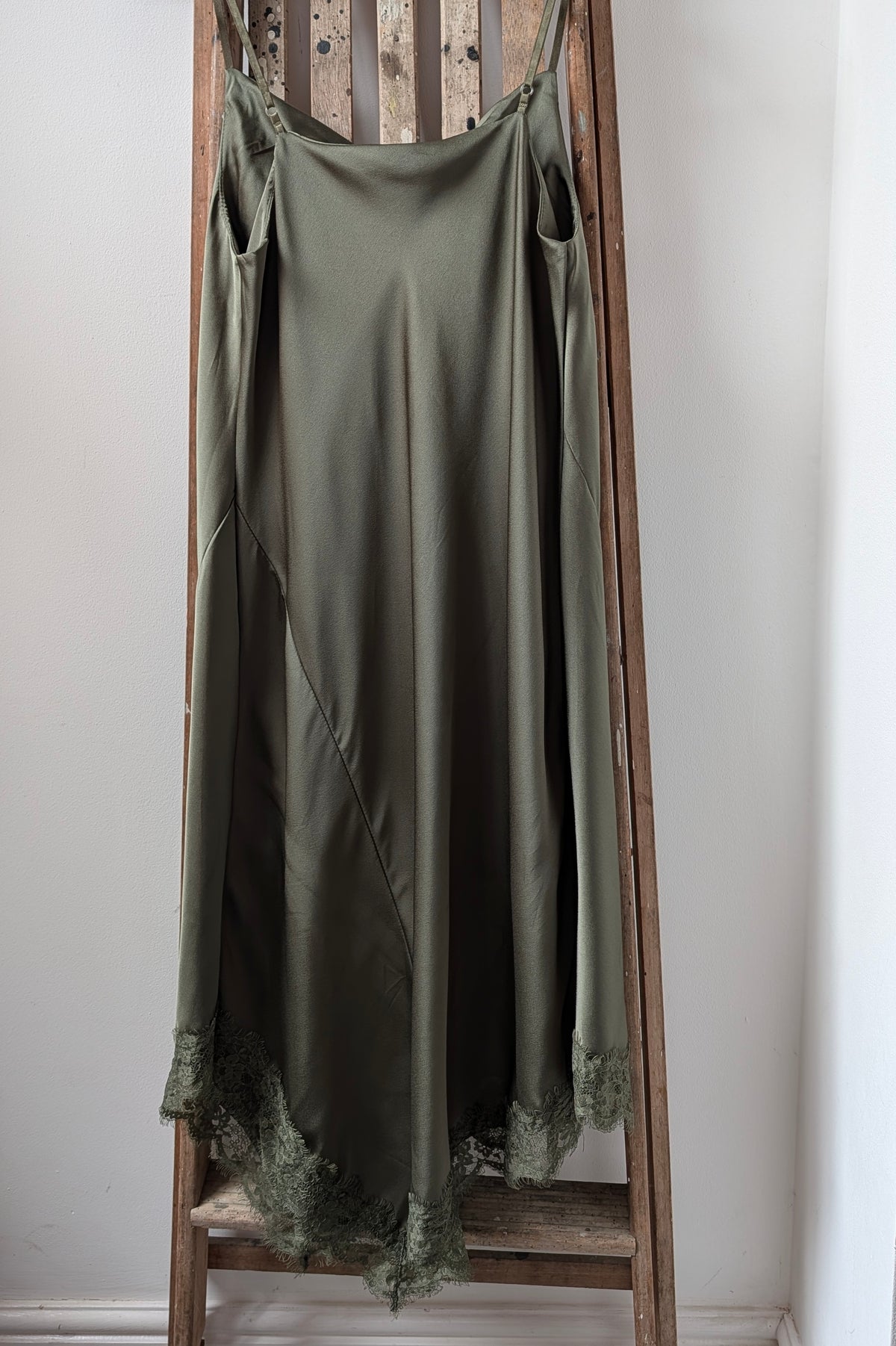 Eyelash Lace Trim Dress