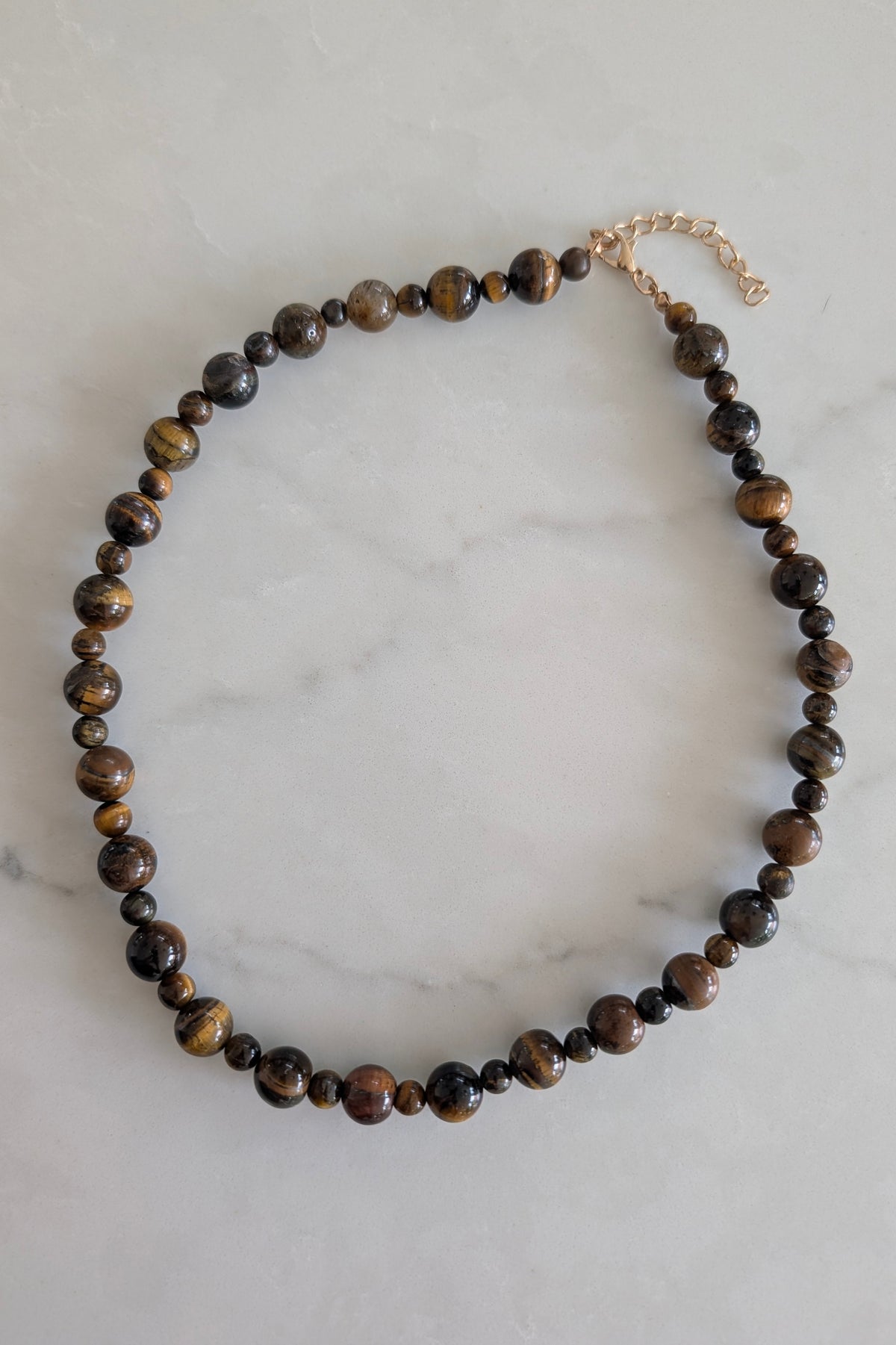 Tiger's Eye Stone Necklace