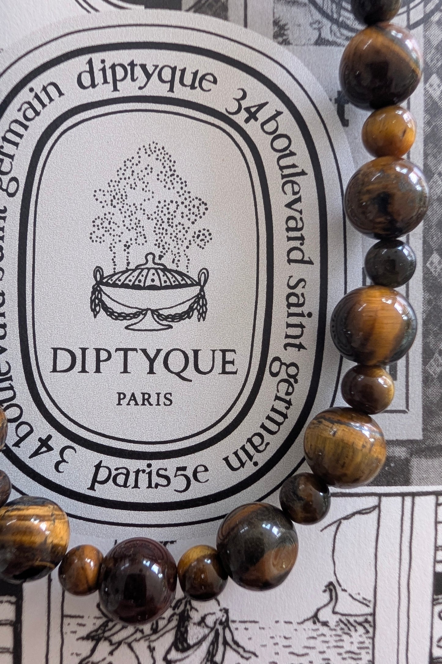Tiger's Eye Stone Necklace