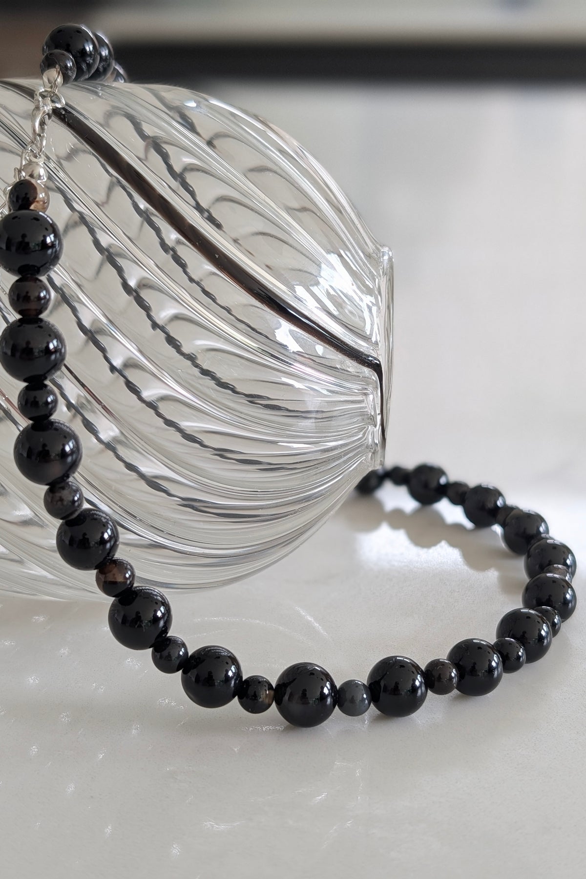 Black Onyx Stone Necklace