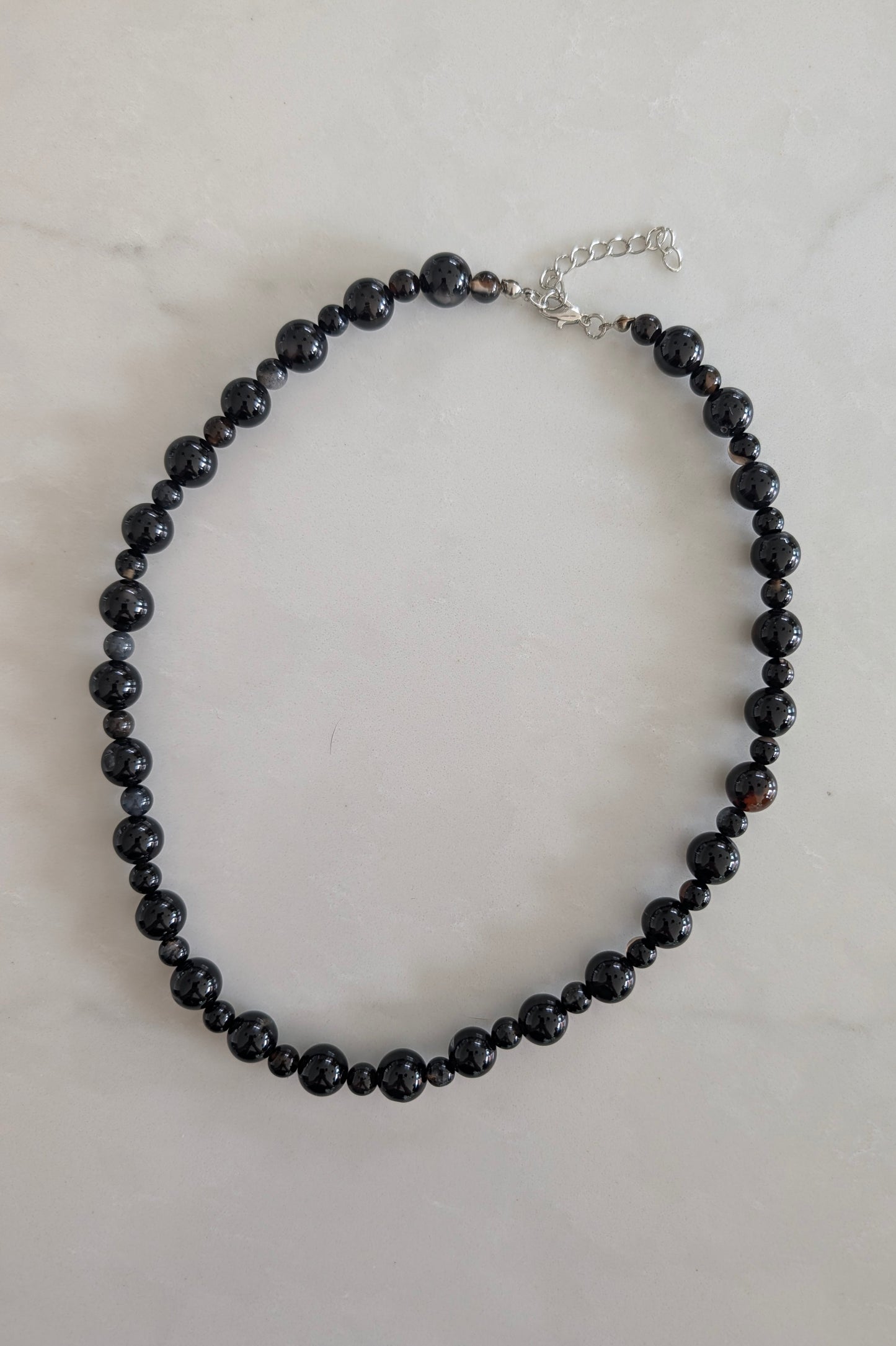 Black Onyx Stone Necklace