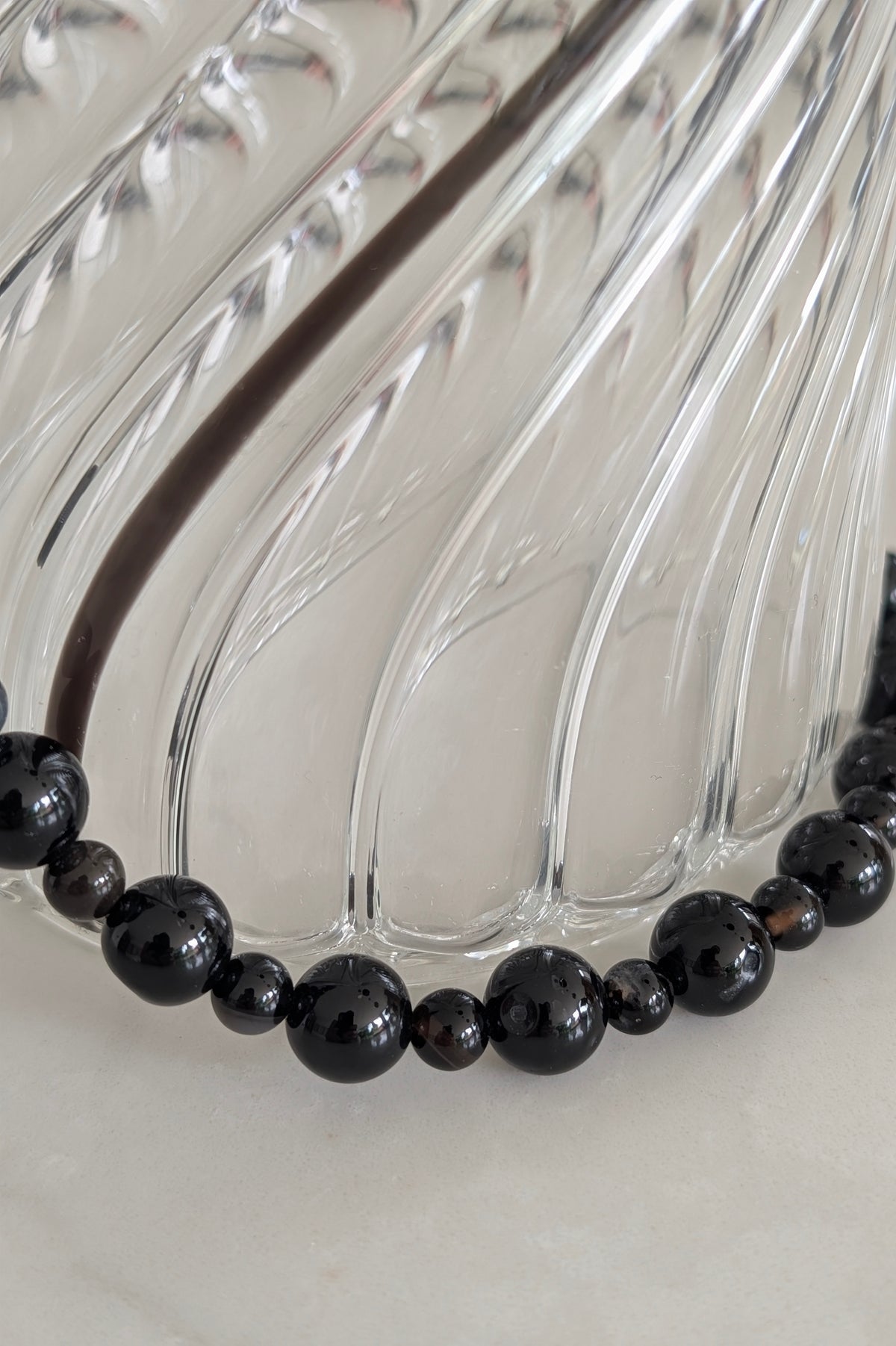 Black Onyx Stone Necklace