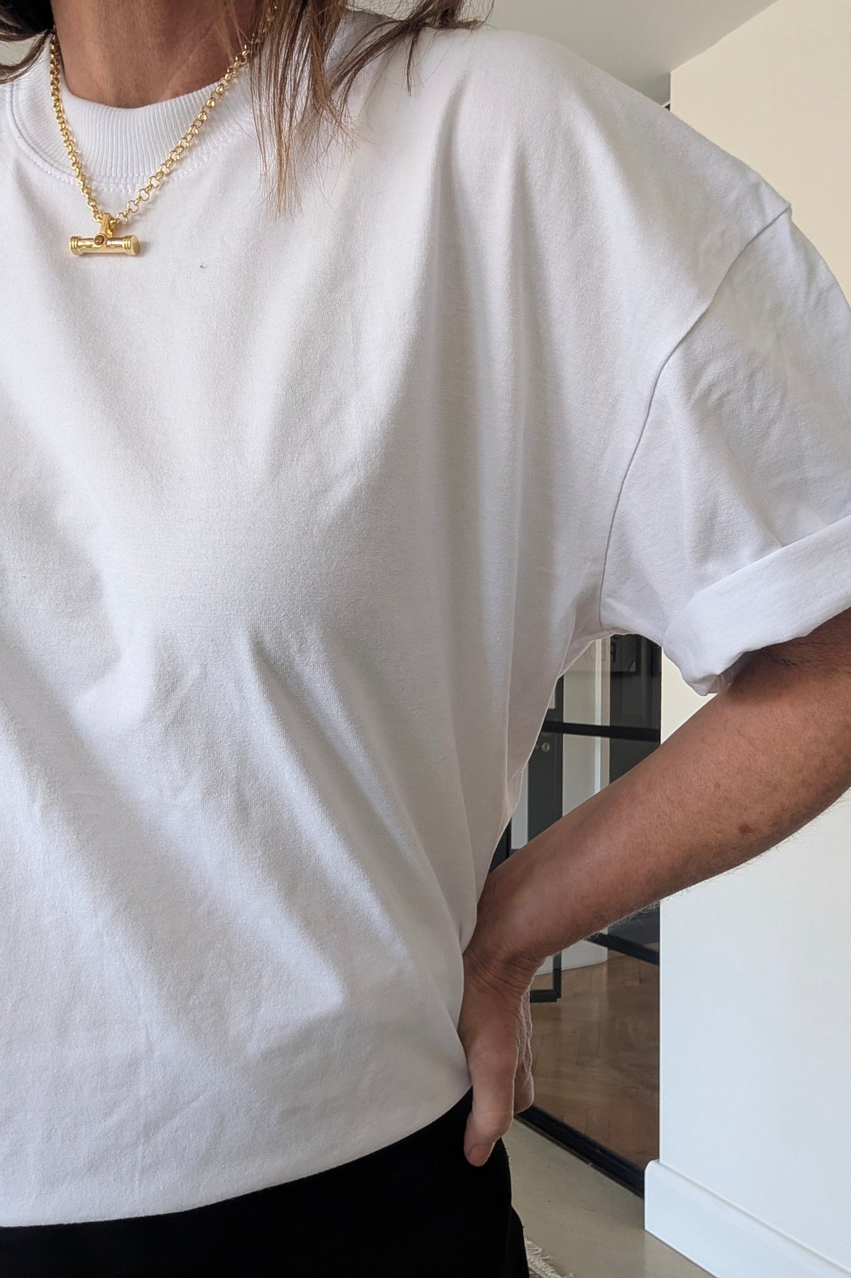 Essential Boyfriend White T-Shirt