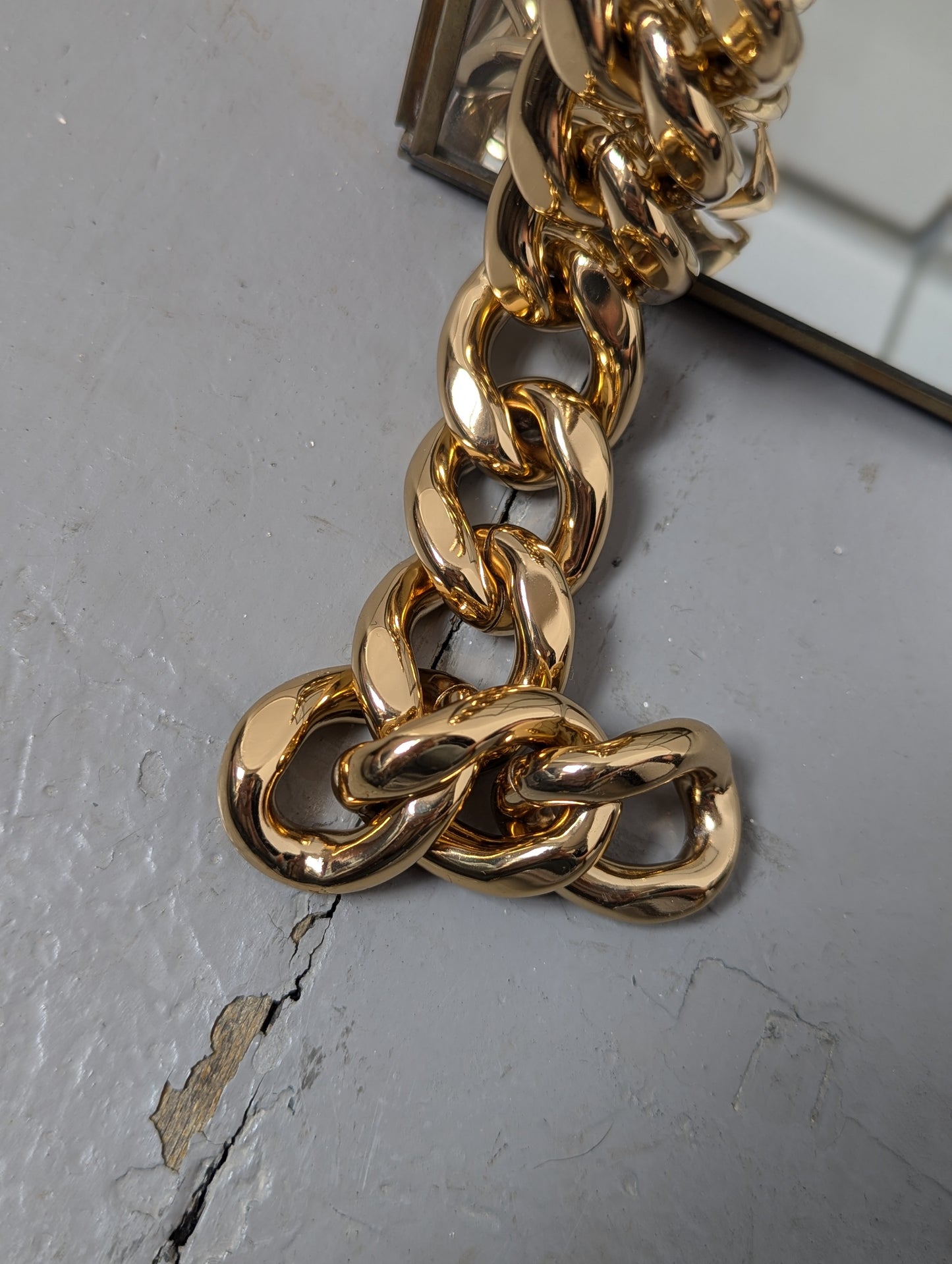 Gold Link Necklace