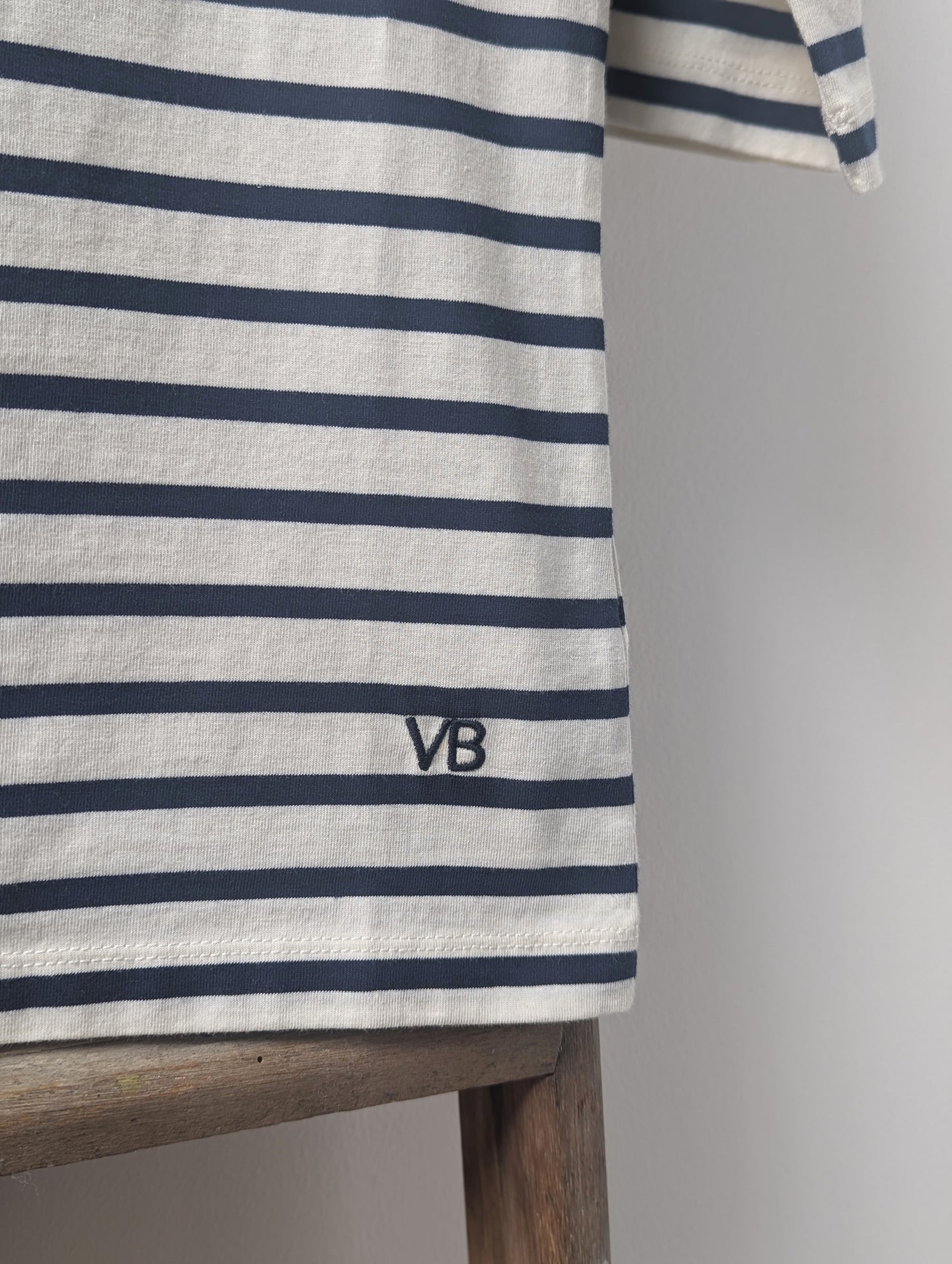 Deauville Navy & White Striped T-Shirt