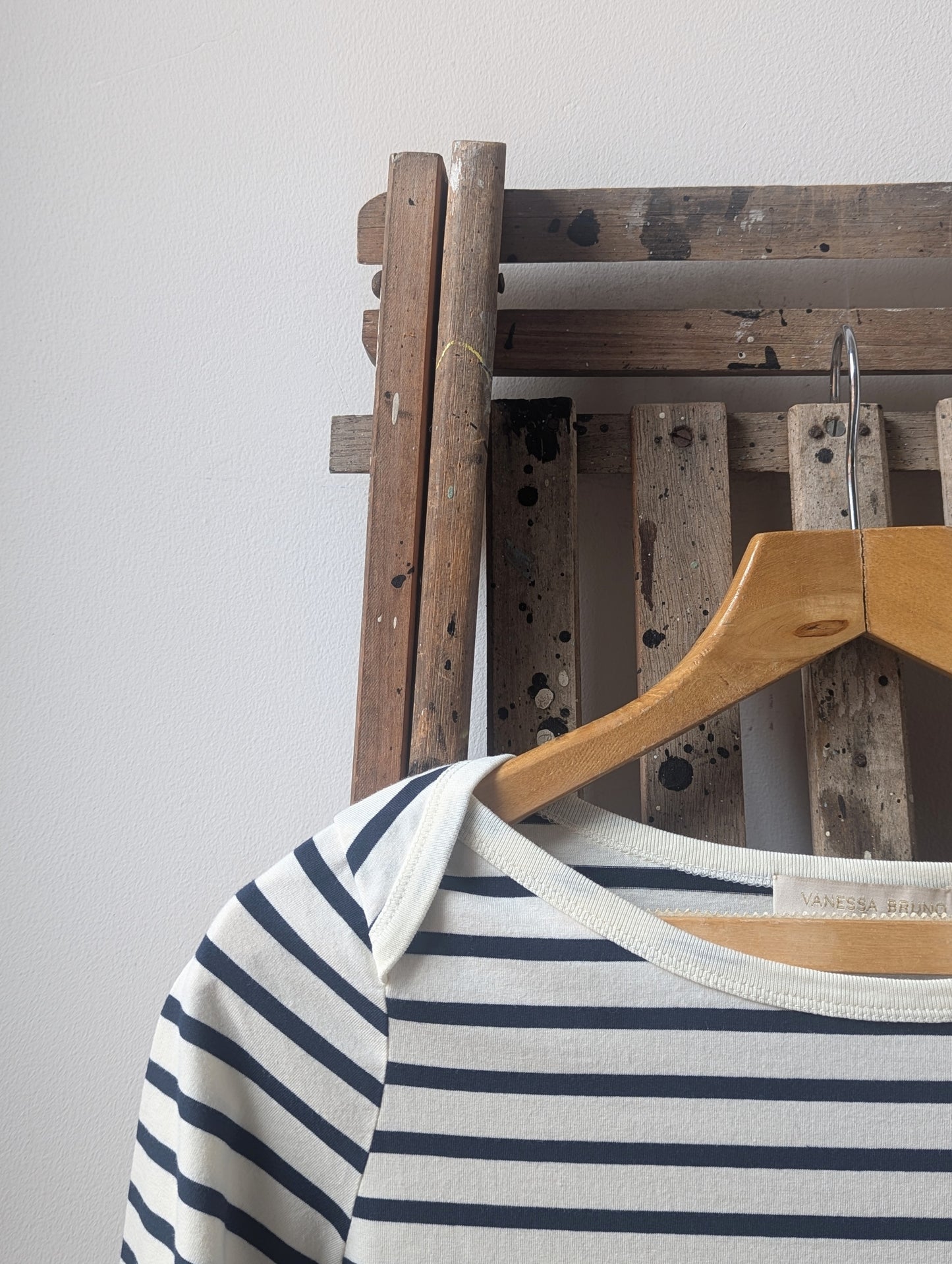 Deauville Navy & White Striped T-Shirt