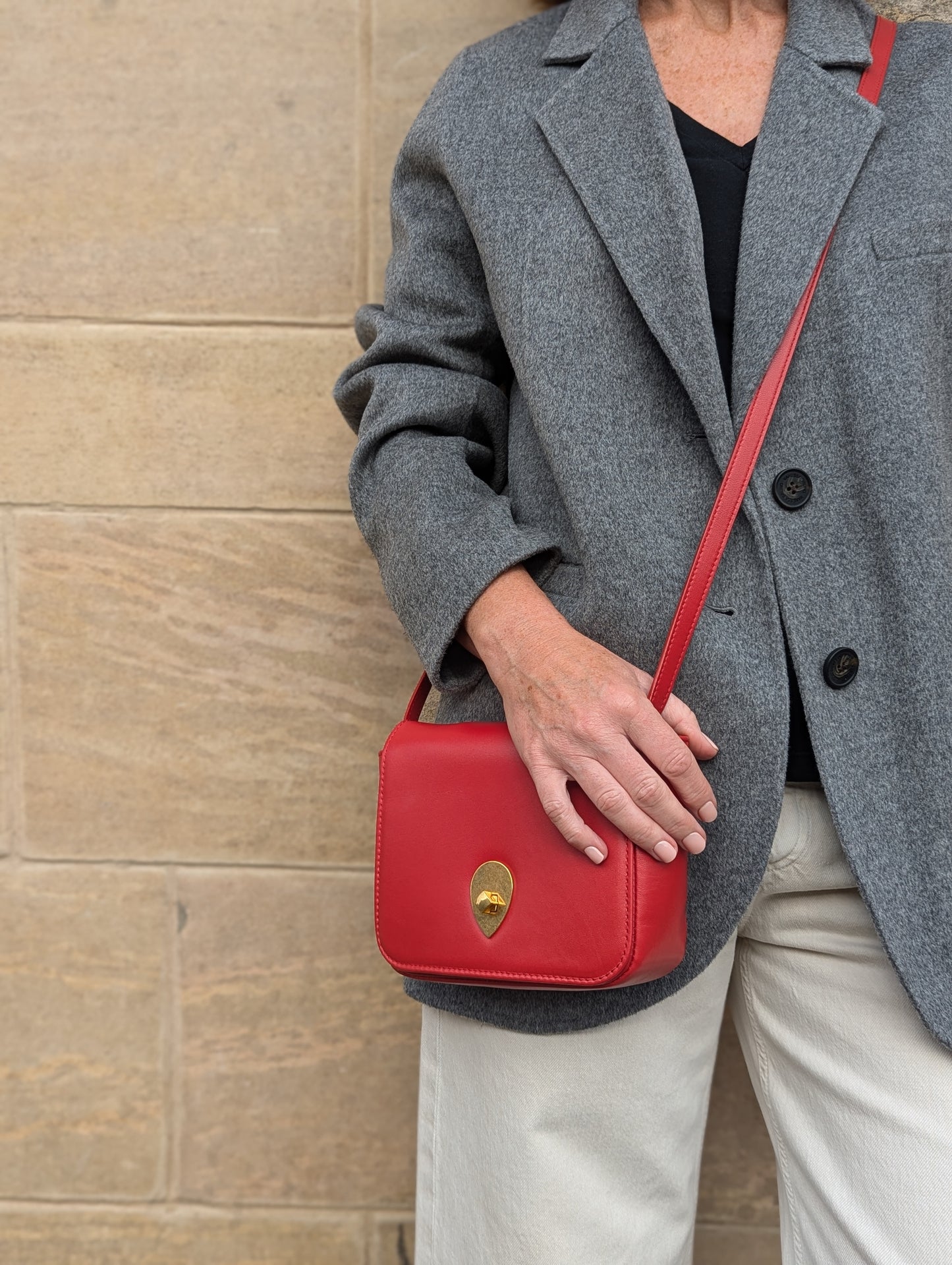 Nielle Petite Red Cross-Body Bag