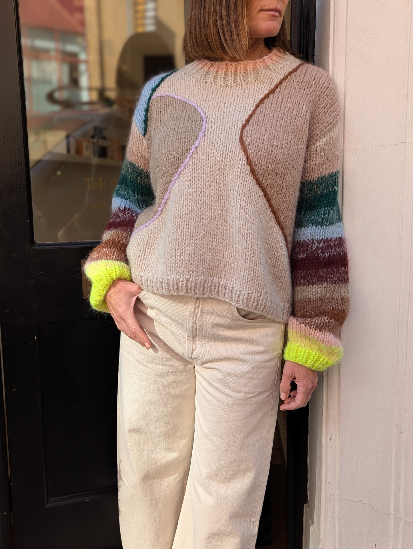 Genova Intarsia Knit Jumper