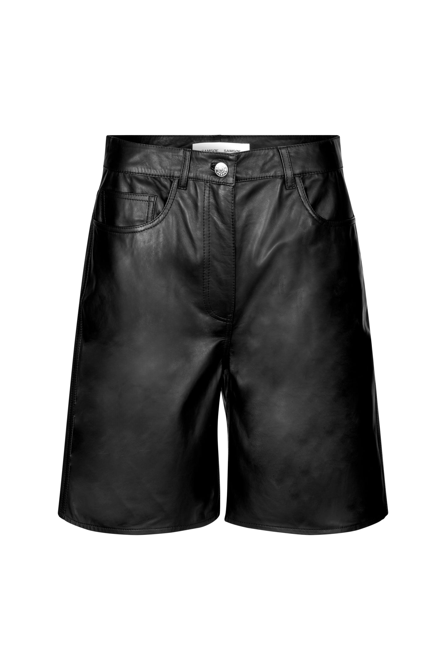 Samsoe Samsoe - Sashelly Leather Shorts