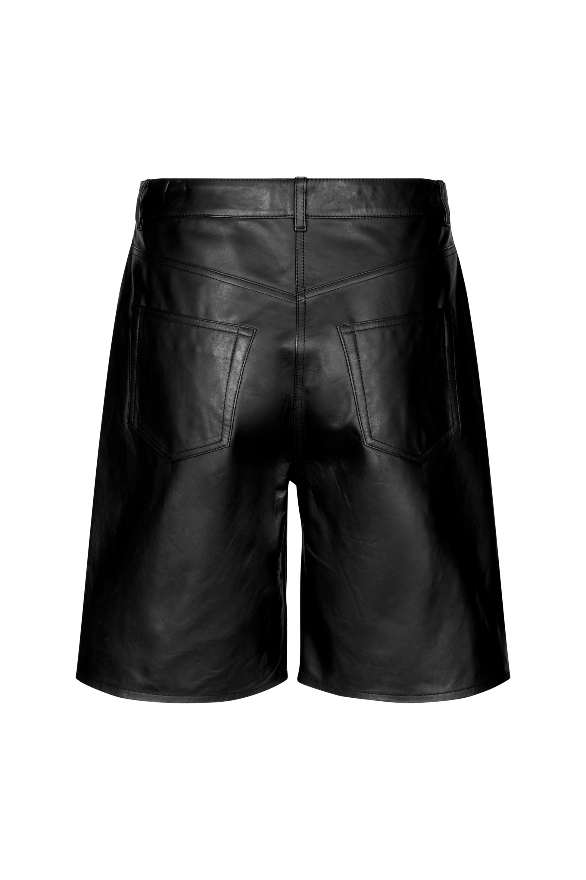 Samsoe Samsoe - Sashelly Leather Shorts
