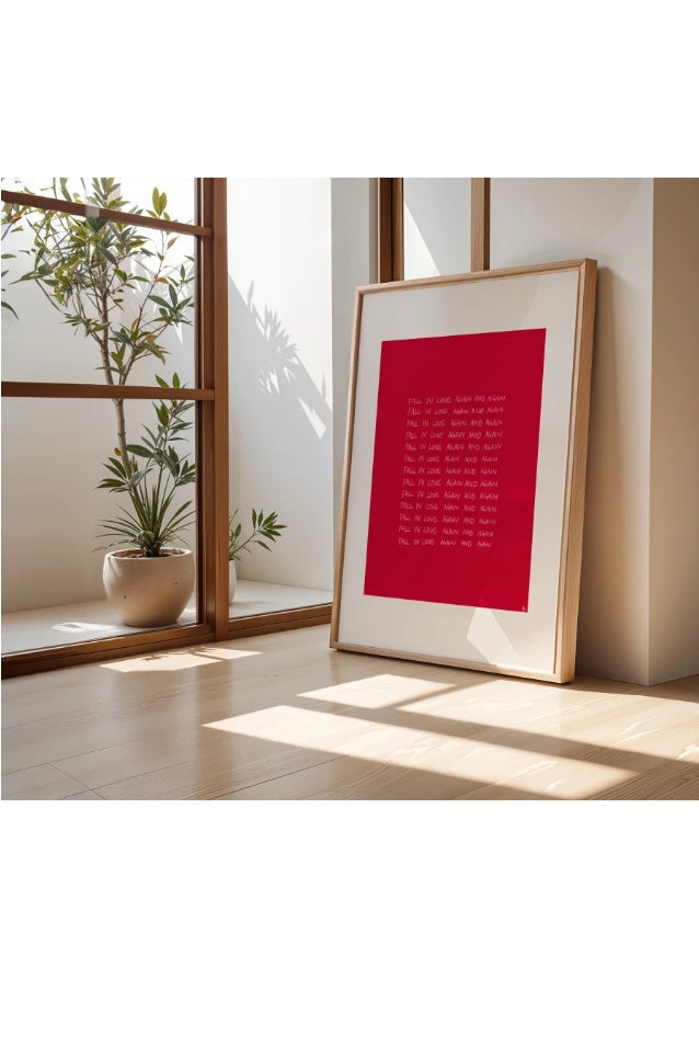 Fall In Love Print – 32 The Guild