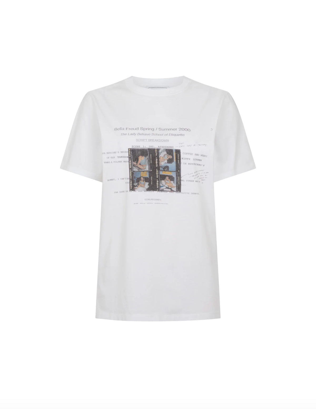 Lady Behave White T-Shirt