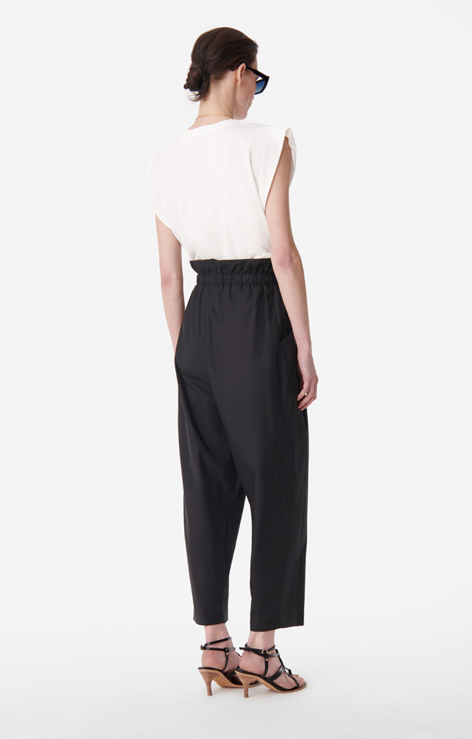 Vanessa Bruno - Casimir Black High-Waisted Trousers Media 2 of 4