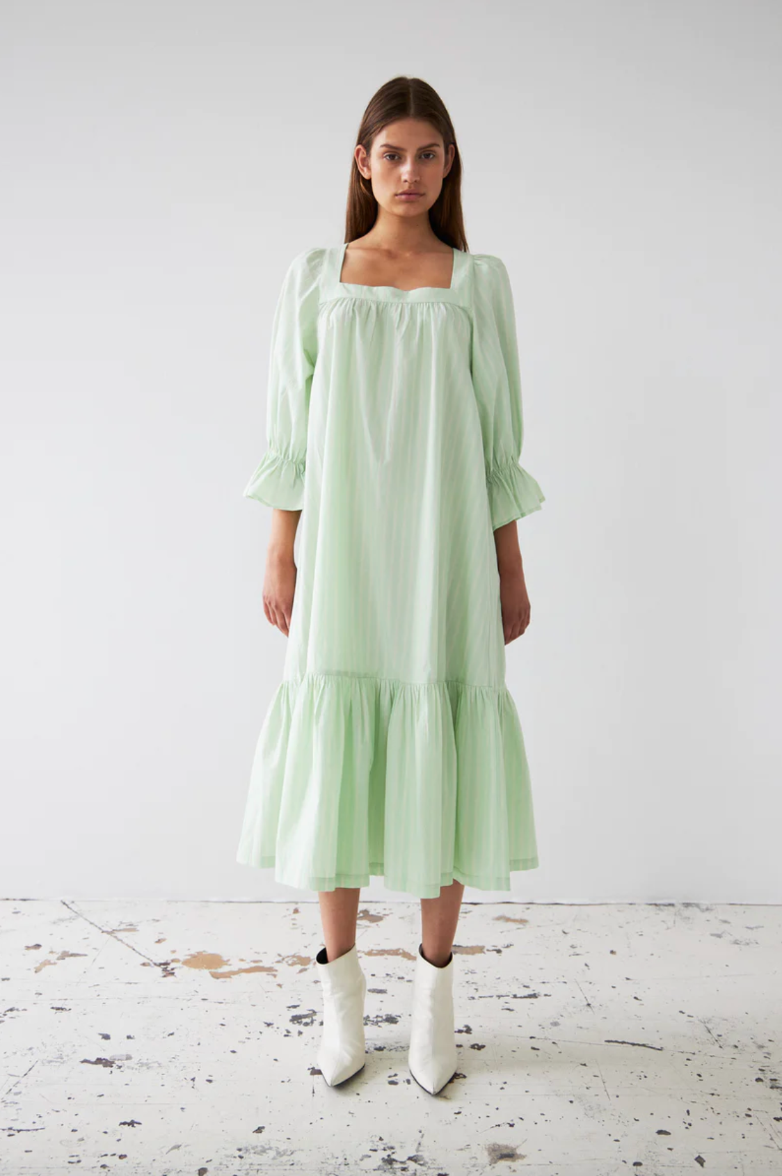 Stella Nova - Mint Tea Stripe Dress - Image 2