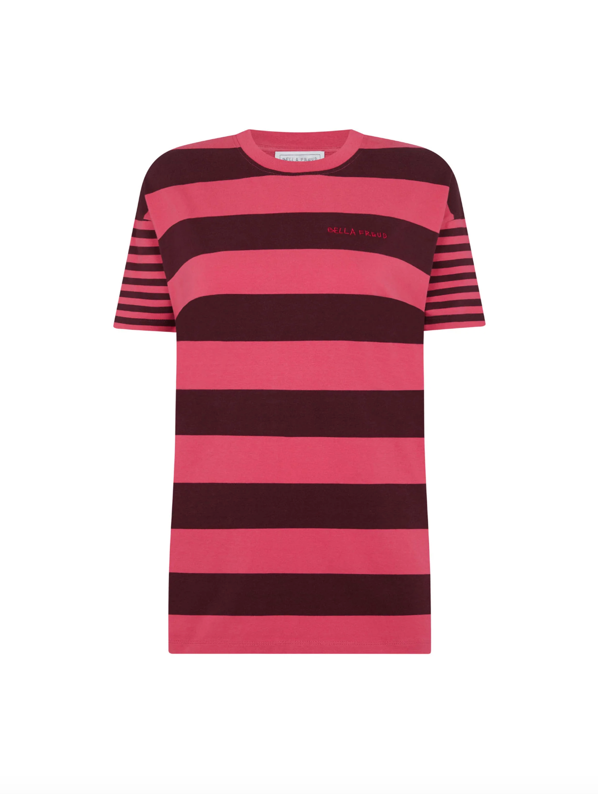 Raspberry Striped T-Shirt