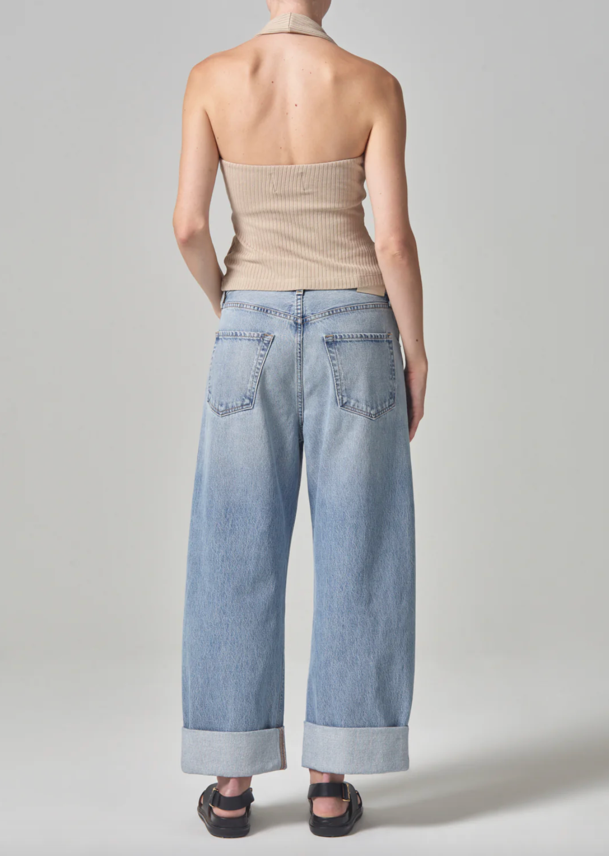 Ayla Baggy Gemini Cuffed Jeans