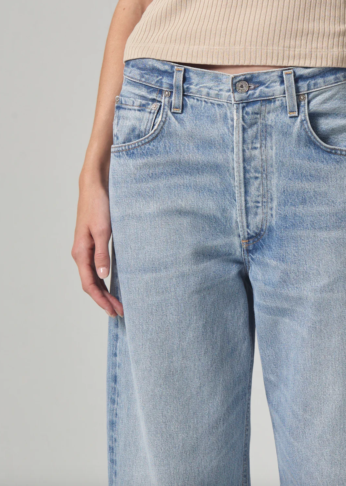 Ayla Baggy Gemini Cuffed Jeans