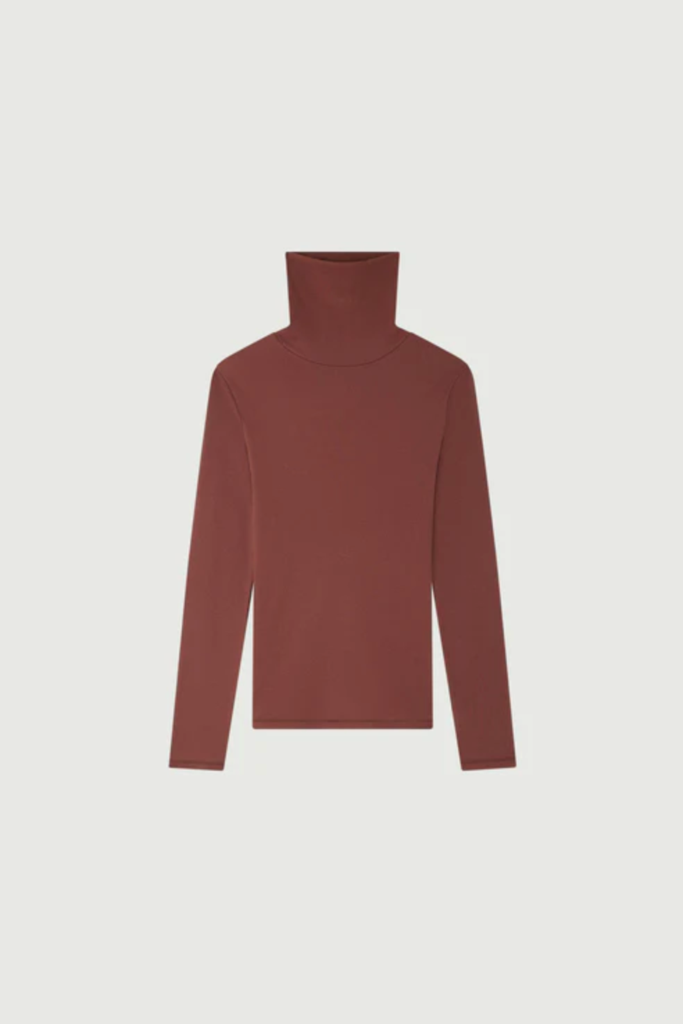 Amsterdam Brique Cotton Turtleneck